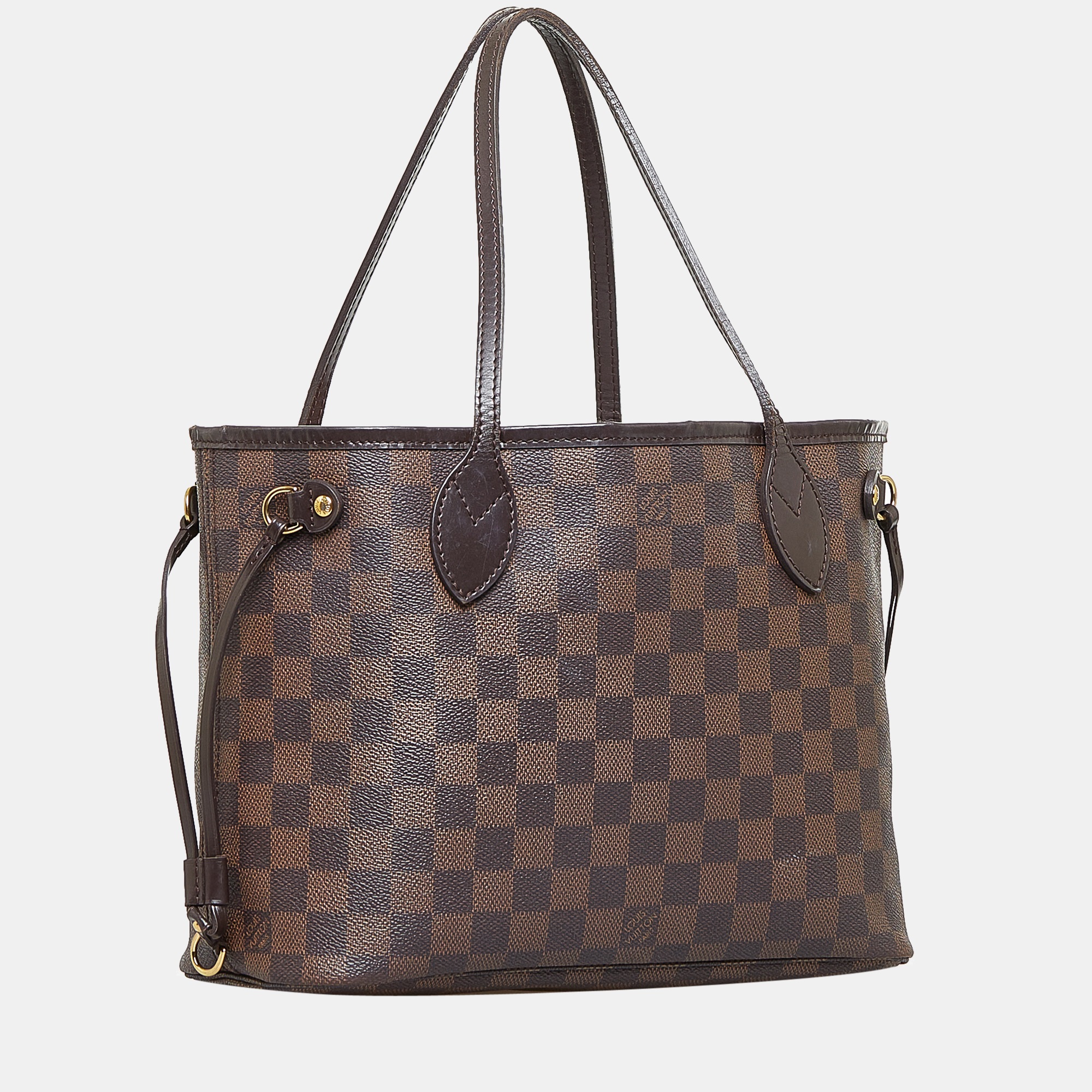 

Louis Vuitton Brown Damier Ebene Neverfull MM