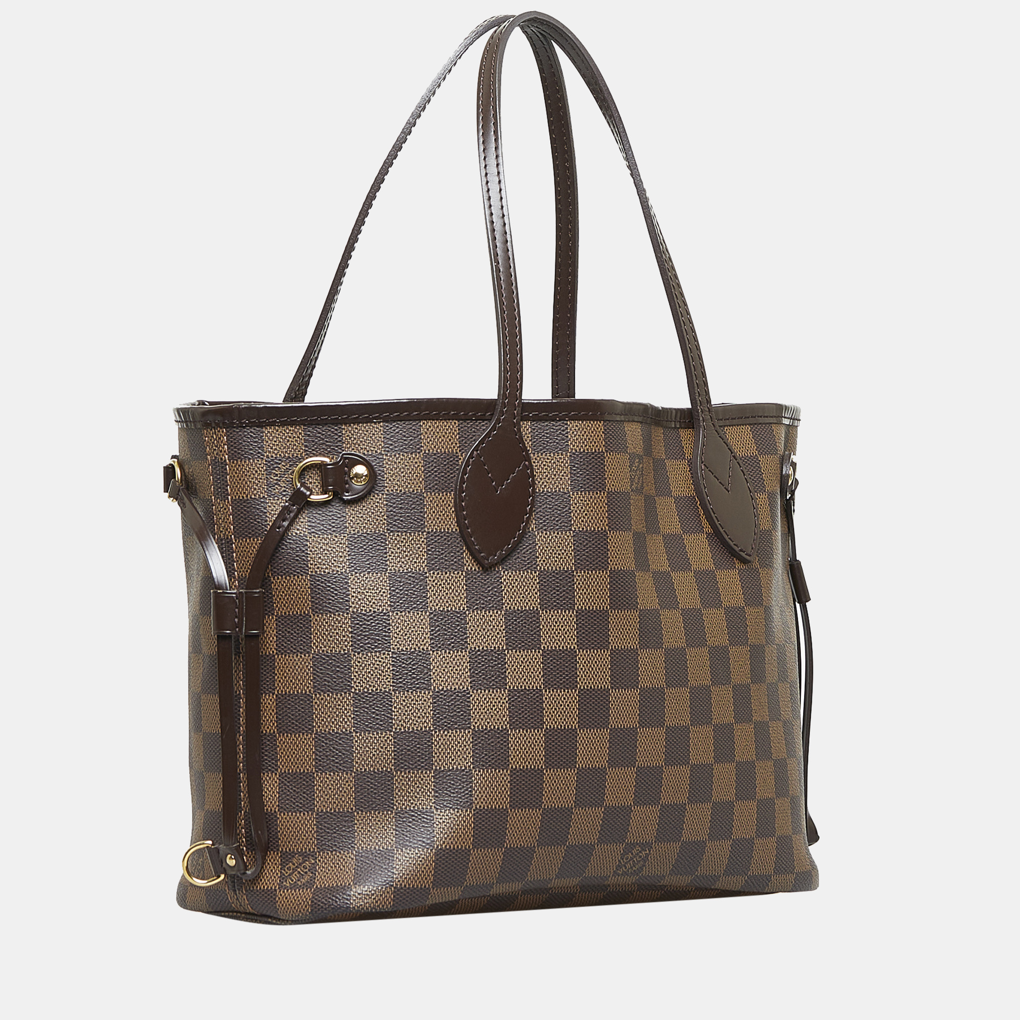 

Louis Vuitton Brown Damier Ebene Neverfull PM