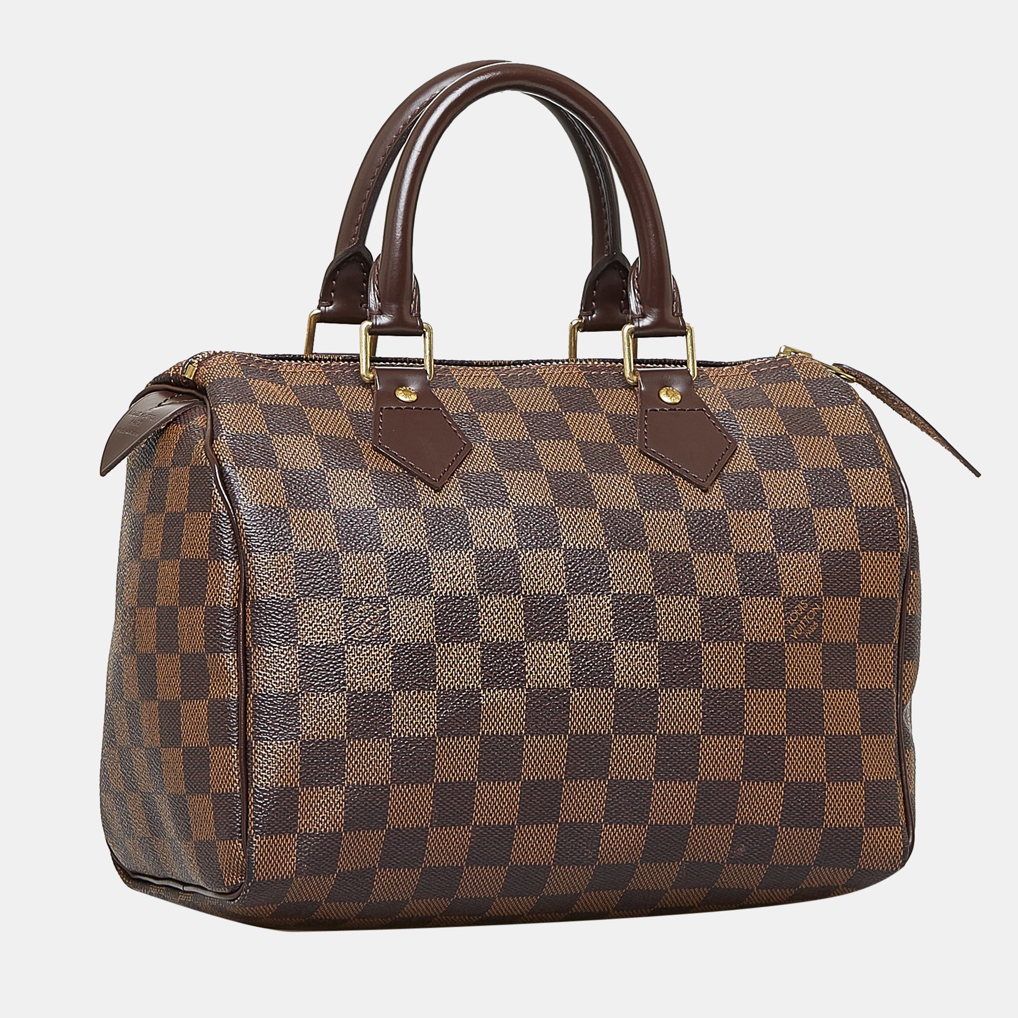 

Louis Vuitton Brown Damier Ebene Speedy 25