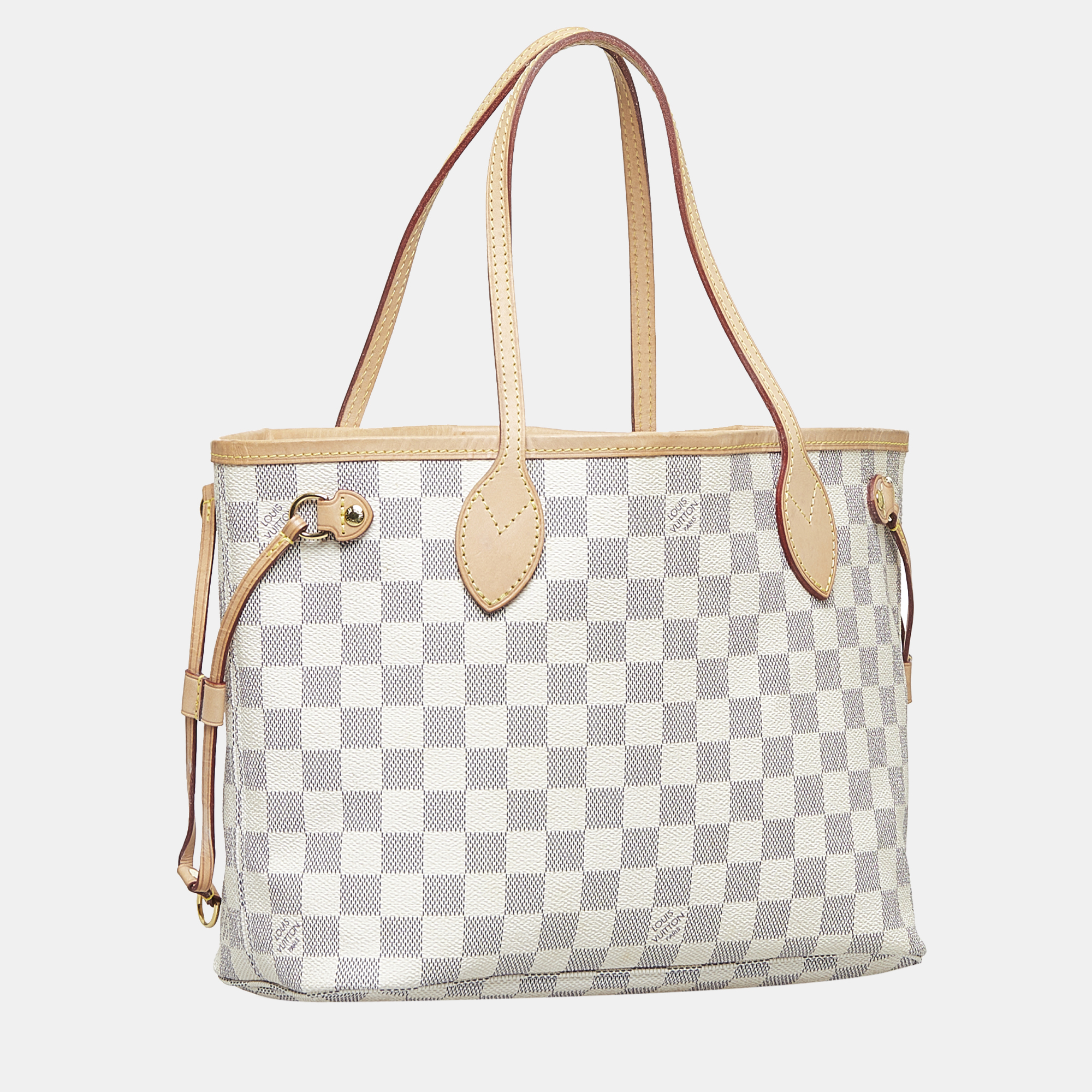 

Louis Vuitton Blue/White Damier Azur Neverfull PM