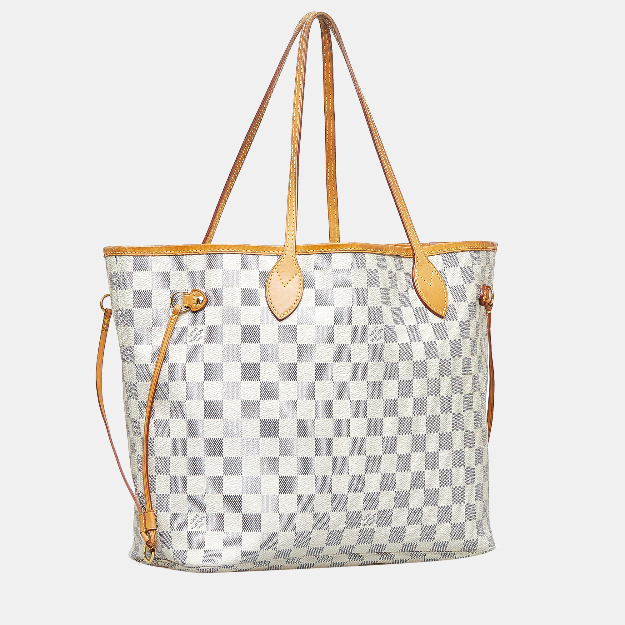 

Louis Vuitton Blue/White Damier Azur Neverfull MM