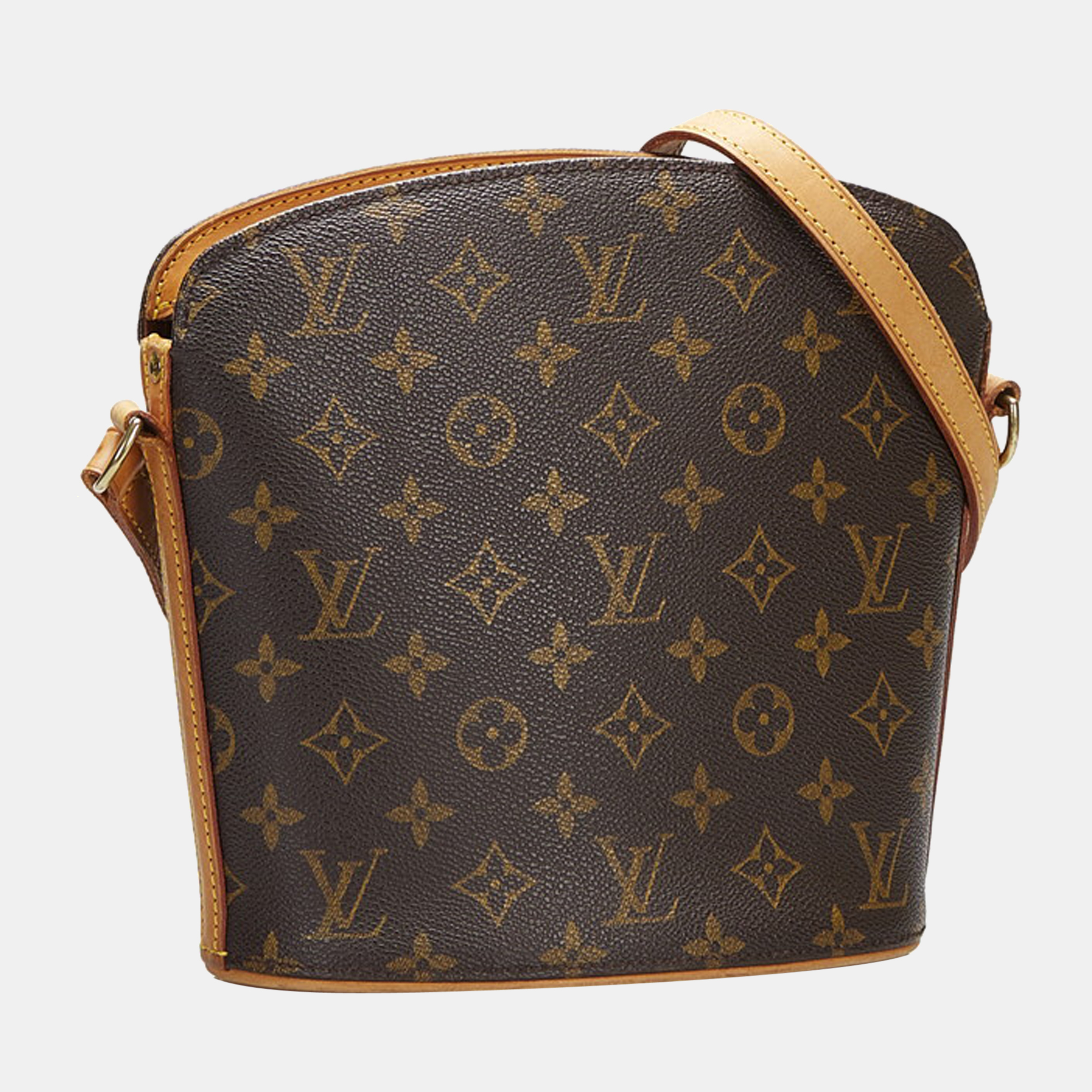 

Louis Vuitton Brown Monogram Canvas Drouot Crossbody Bag
