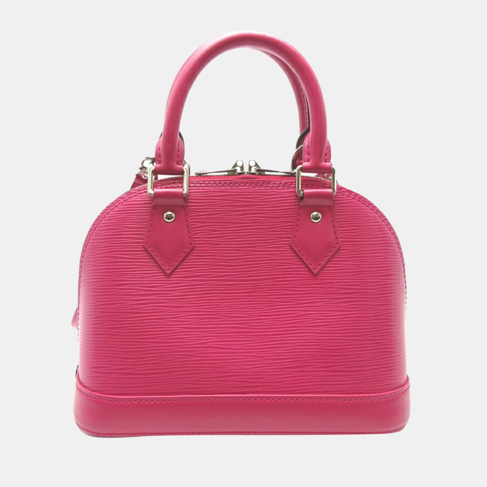 

Louis Vuitton Pink Epi Leather Alma BB Satchel