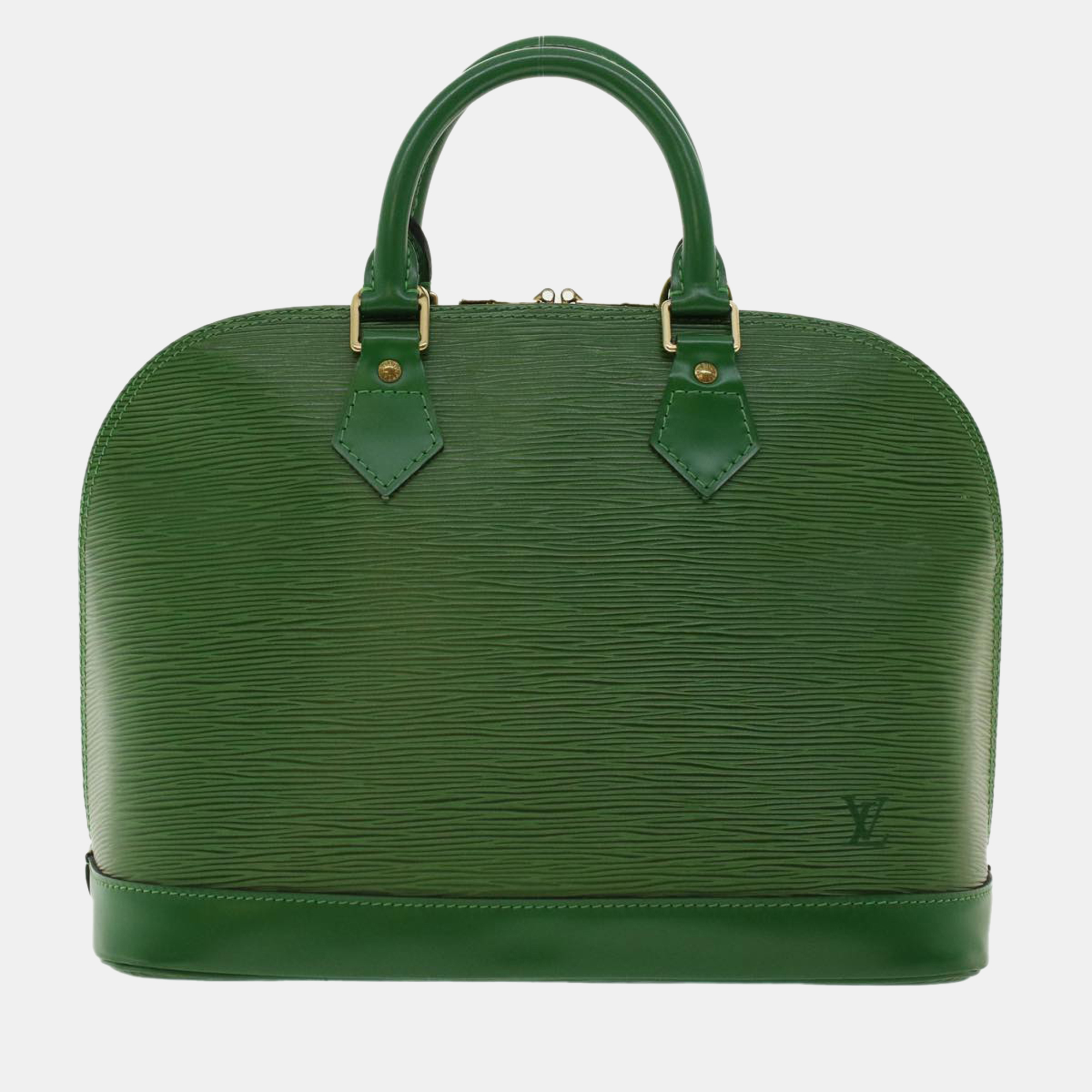 

Louis Vuitton Green Epi Leather Alma PM Bag