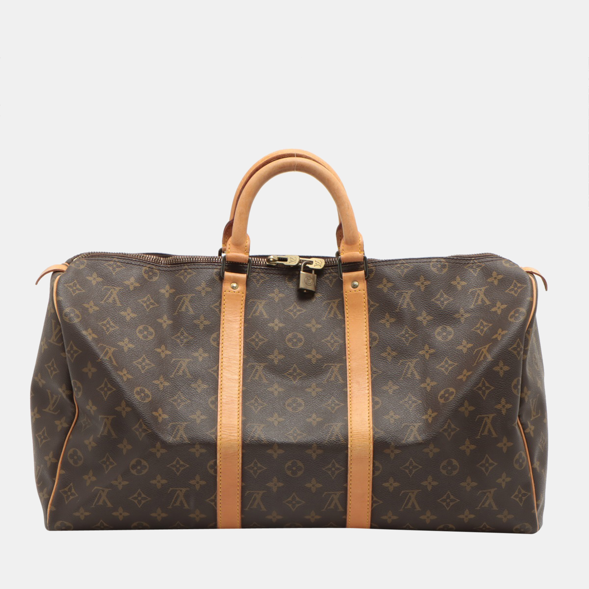 

Louis Vuitton Brown Monogram Canvas Keepall 50 Bag
