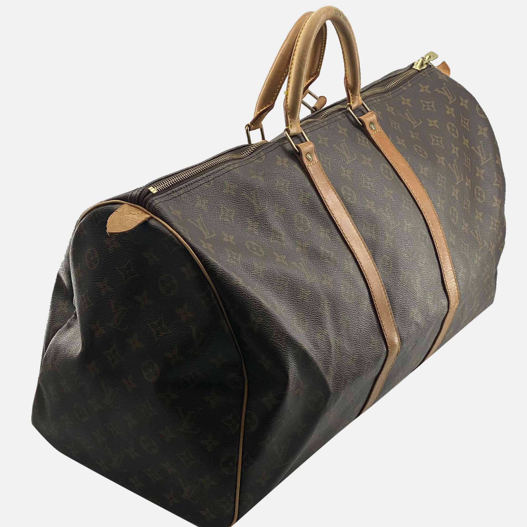 

Louis Vuitton Brown Monogram Canvas Keepall 55 Bag