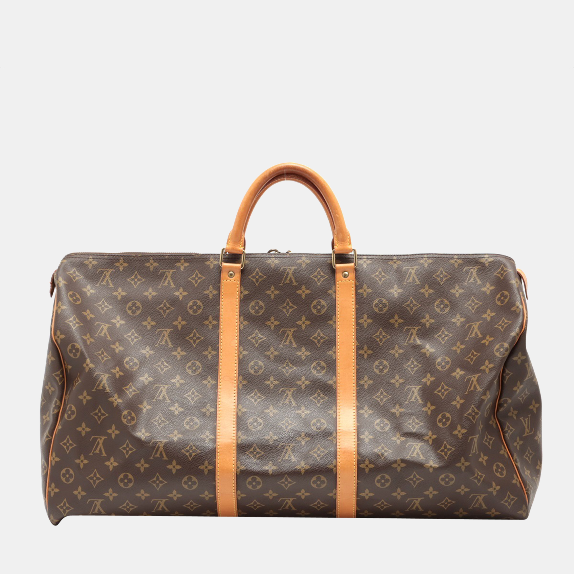 

Louis Vuitton Brown Monogram Canvas Keepall 55 Bag
