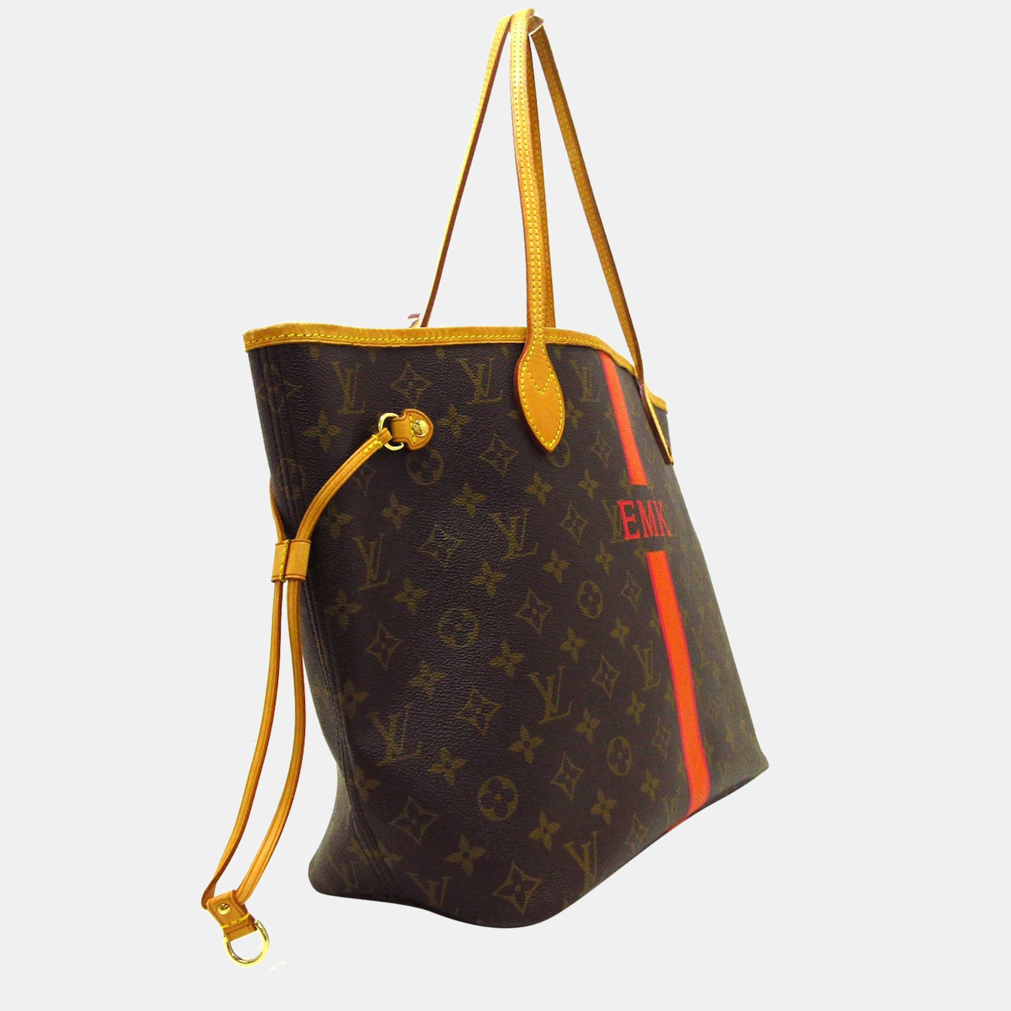 

Louis Vuitton Brown Monogram Canvas Neverfull MM tote Bag