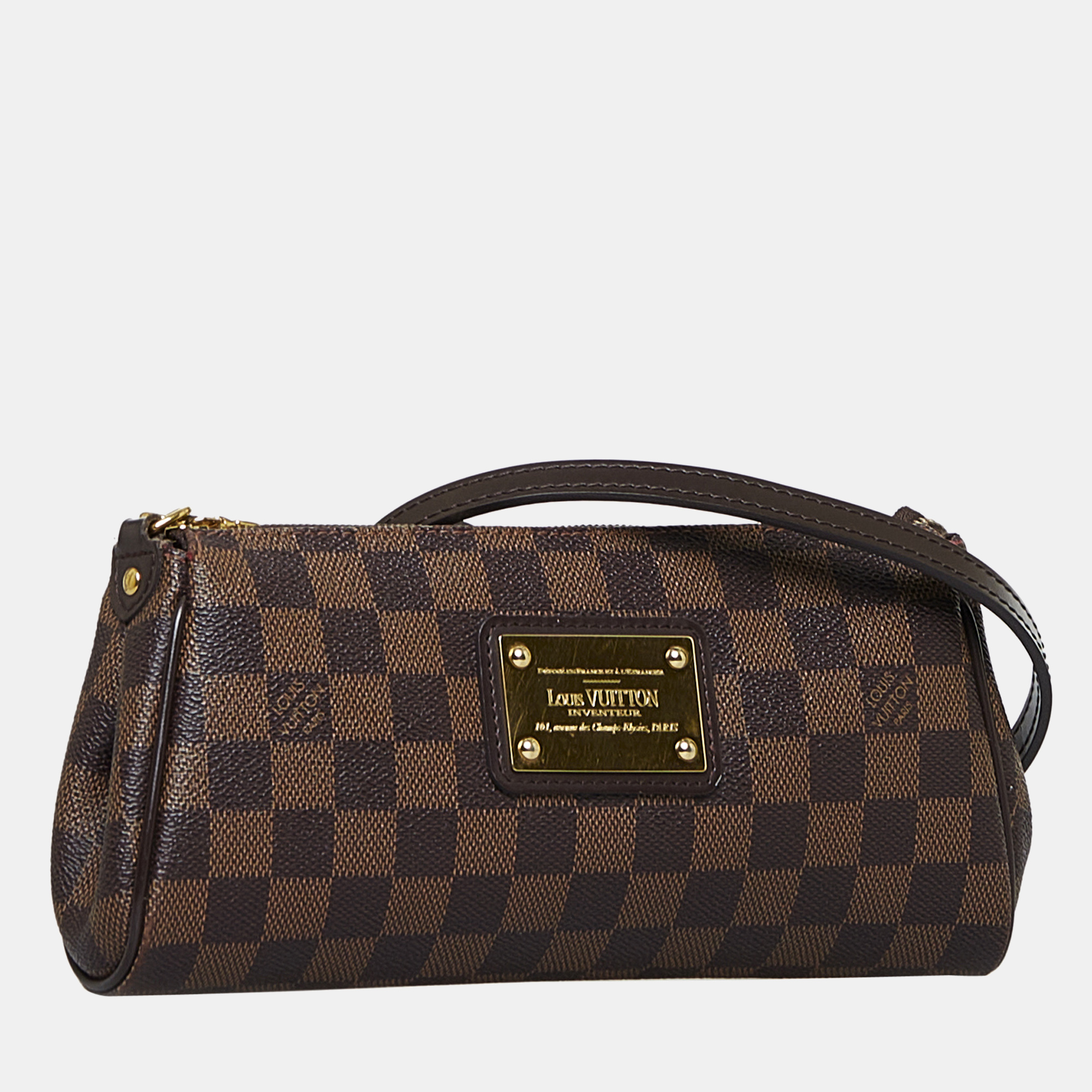 

Louis Vuitton Brown Damier Ebene Eva