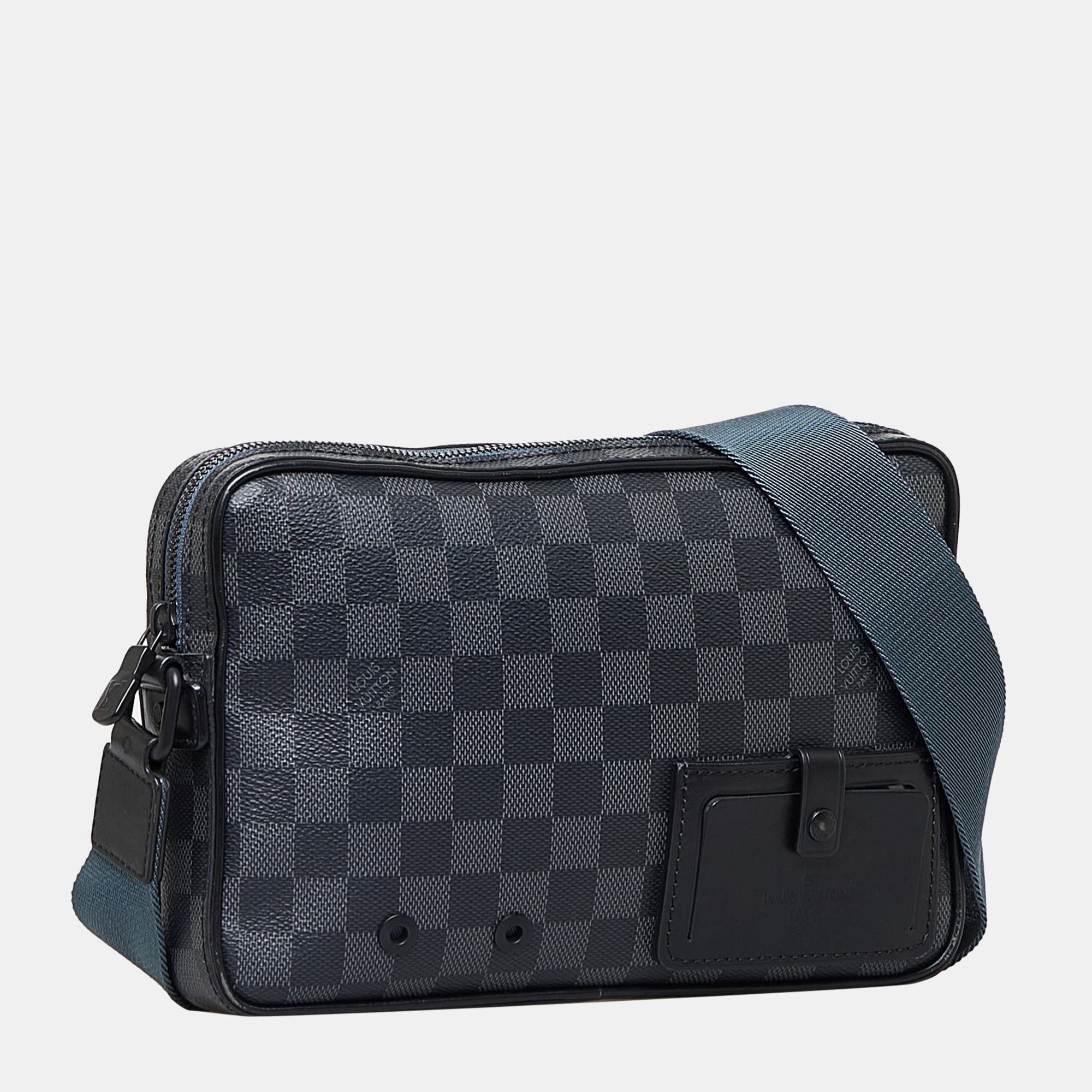 

Louis Vuitton Black Damier Graphite Alpha Messenger Bag