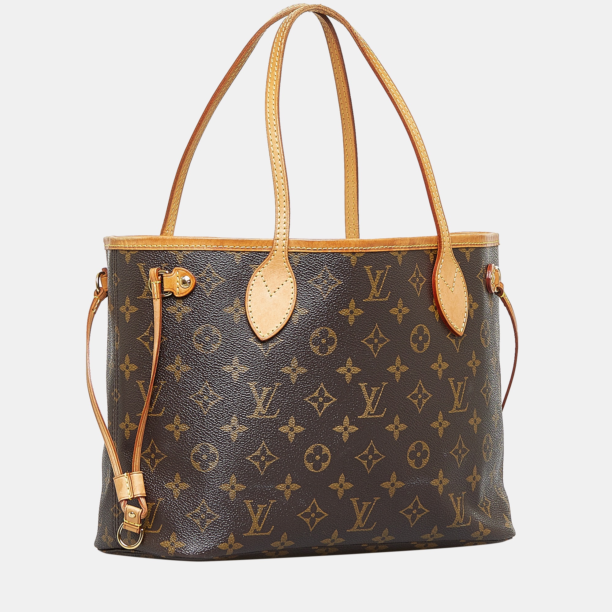 

Louis Vuitton Brown Monogram Neverfull PM