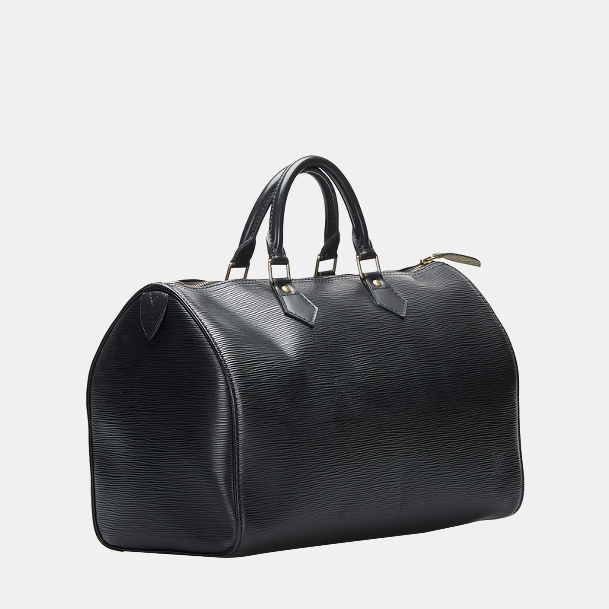 

Louis Vuitton Black Epi Speedy 35 Handbag