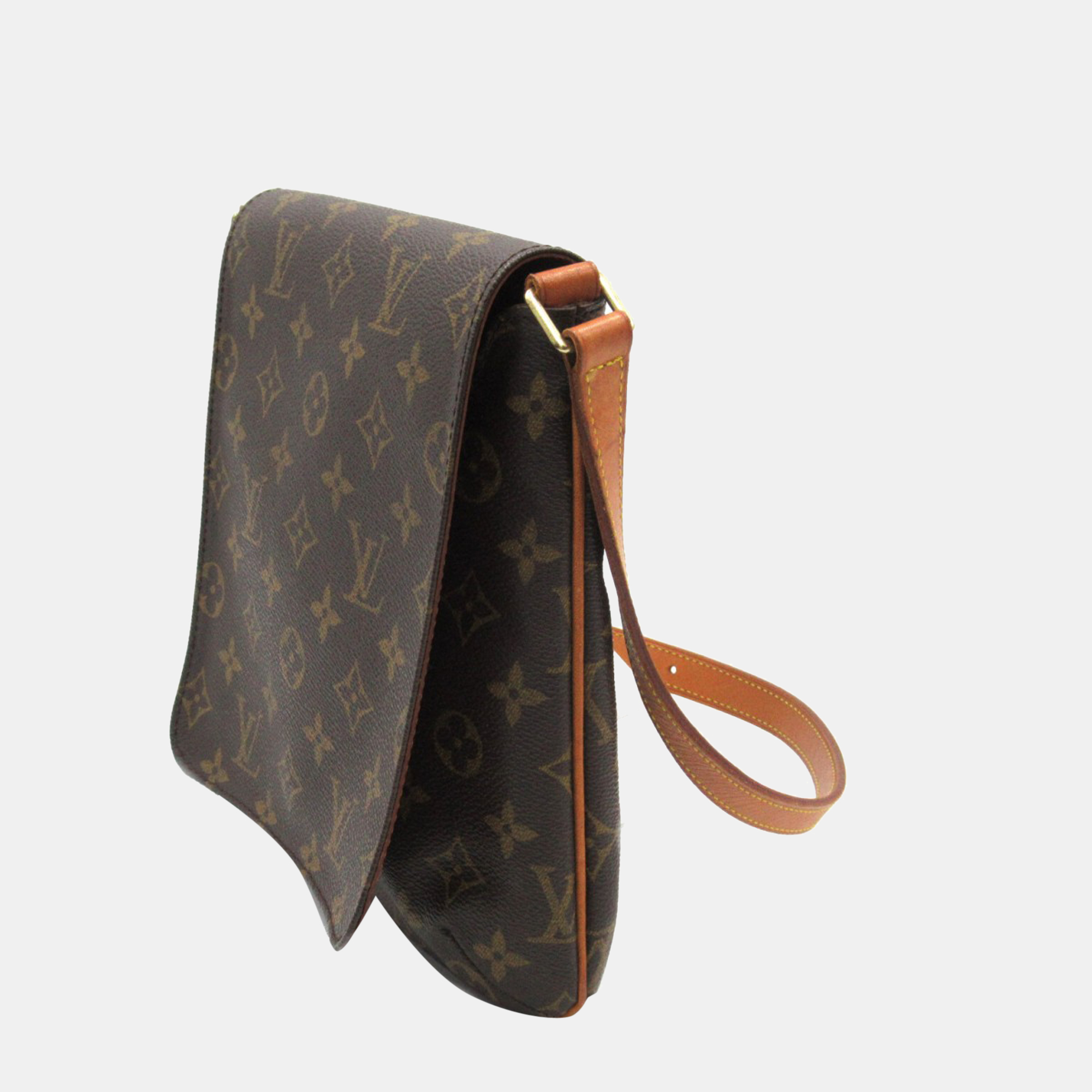 

Louis Vuitton Brown Canvas Monogram Musette Salsa Short Strap Shoulder Bag