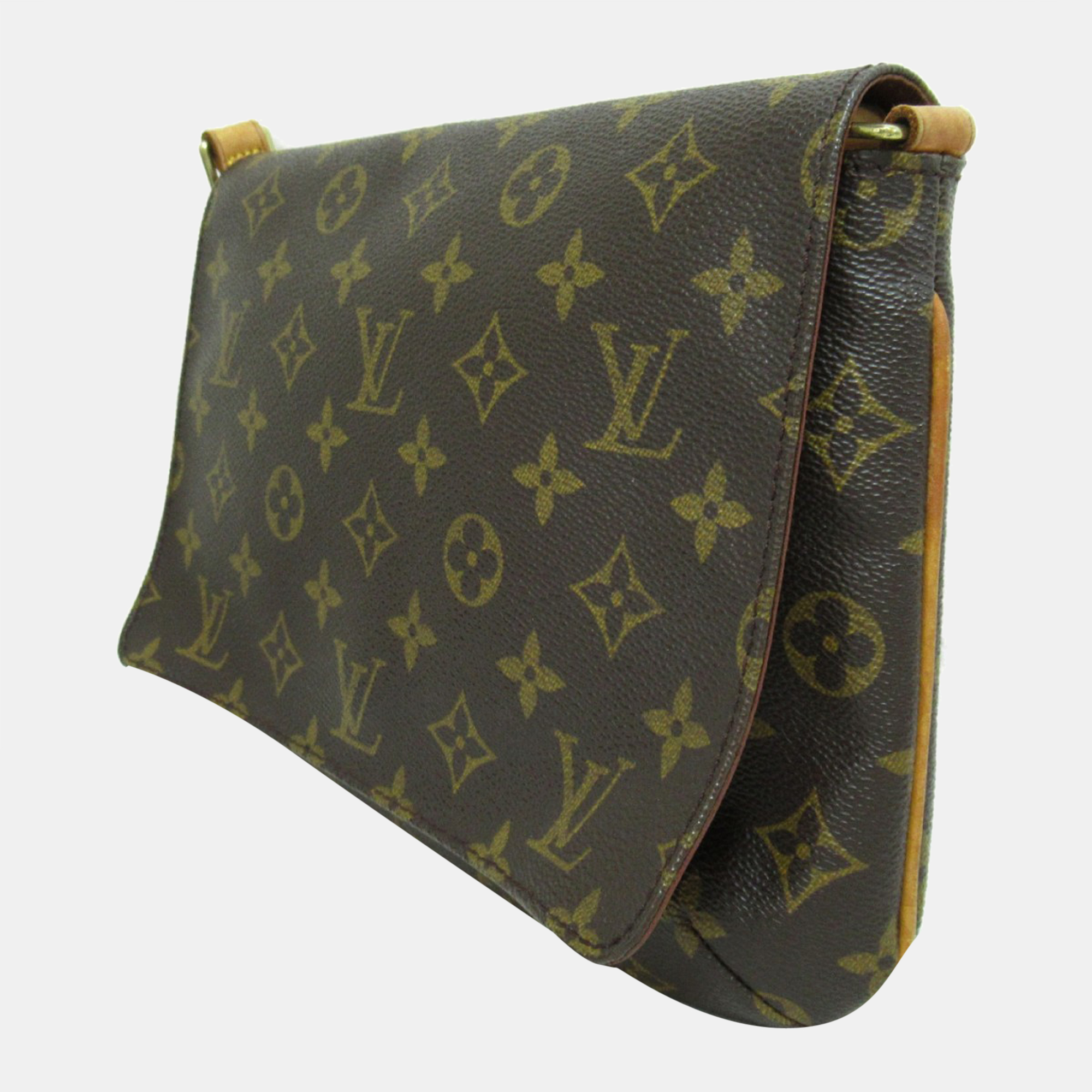 

Louis Vuitton Brown Canvas Monogram Musette Tango Short Strap Shoulder Bag