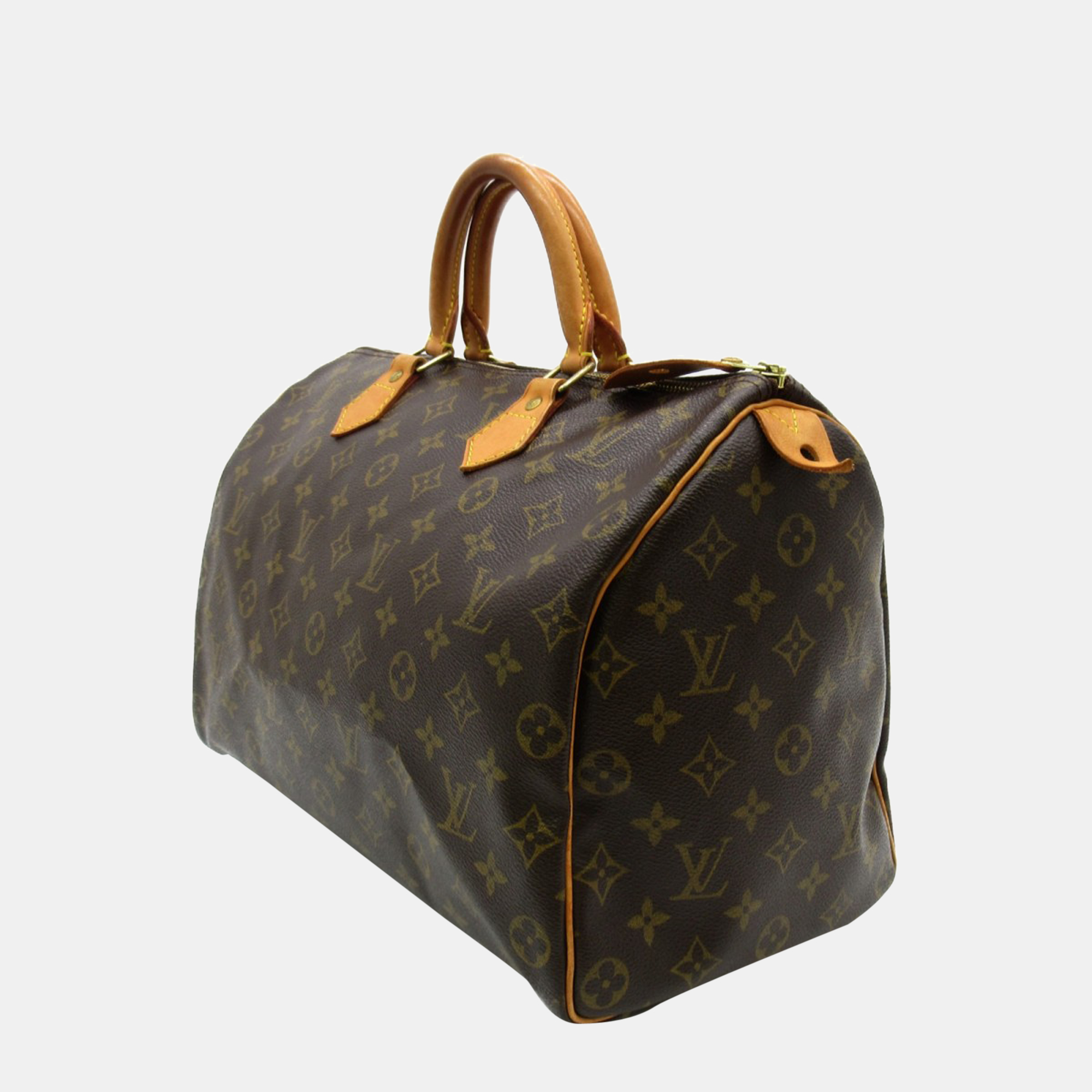 

Louis Vuitton Brown Monogram Canvas Speedy 35 Handbag