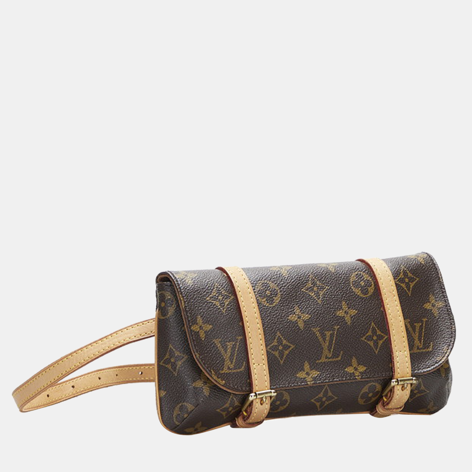 

Louis Vuitton Brown Monogram Canvas Pochette Marelle Belt Bag