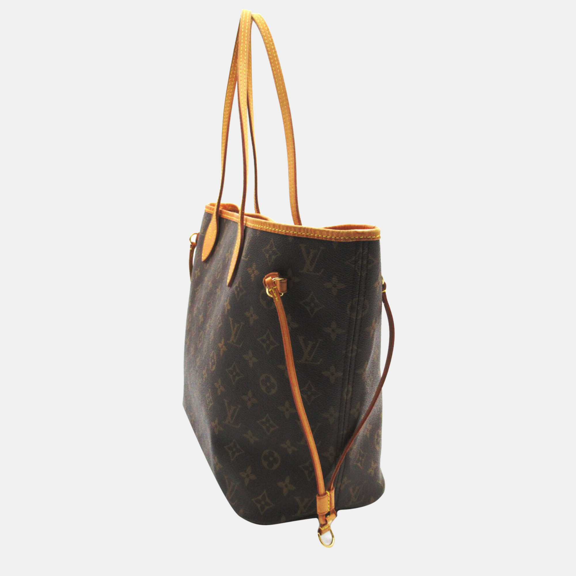 

Louis Vuitton Brown Canvas Monogram Neverfull MM Tote Bag