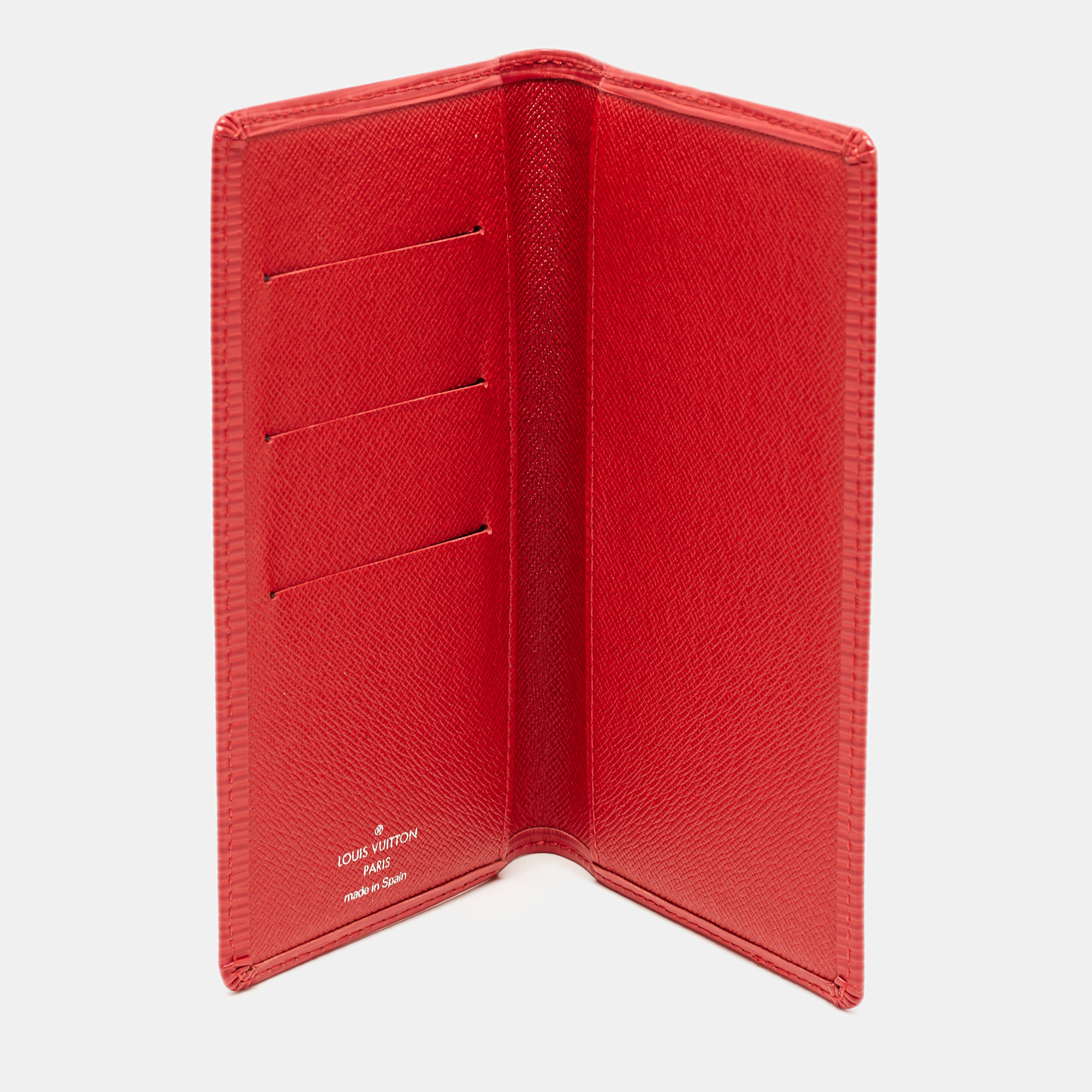 

Louis Vuitton Red Epi Leather Pocket Organizer