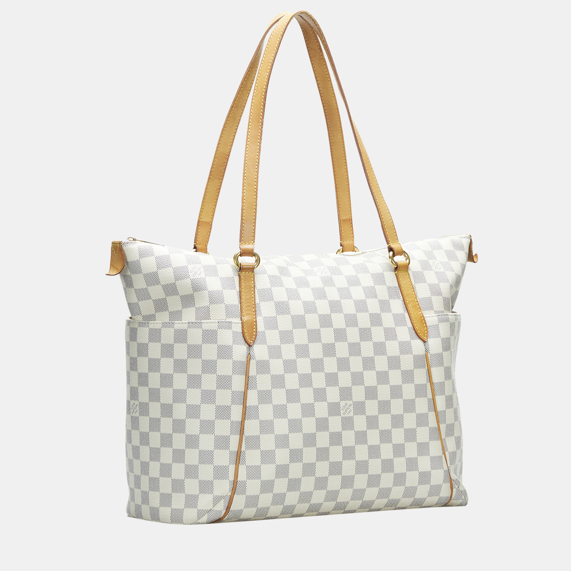 

Louis Vuitton White Damier Azur Totally GM