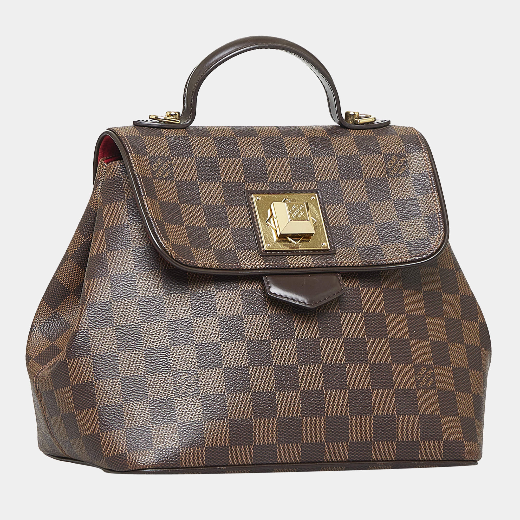 

Louis Vuitton Brown Damier Ebene Bergamo PM