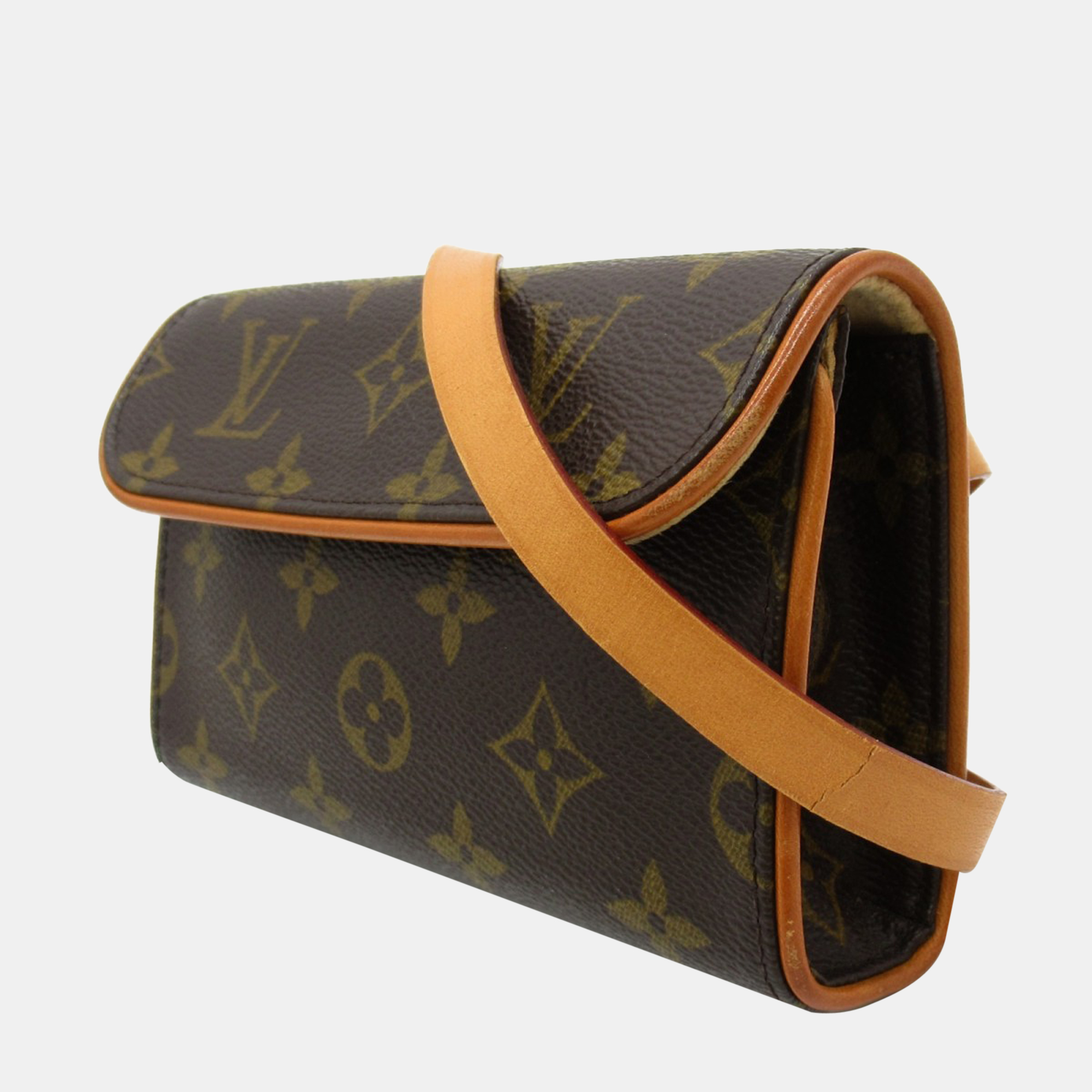 

Louis Vuitton Brown Canvas Monogram Pochette Florentine Belt Bag