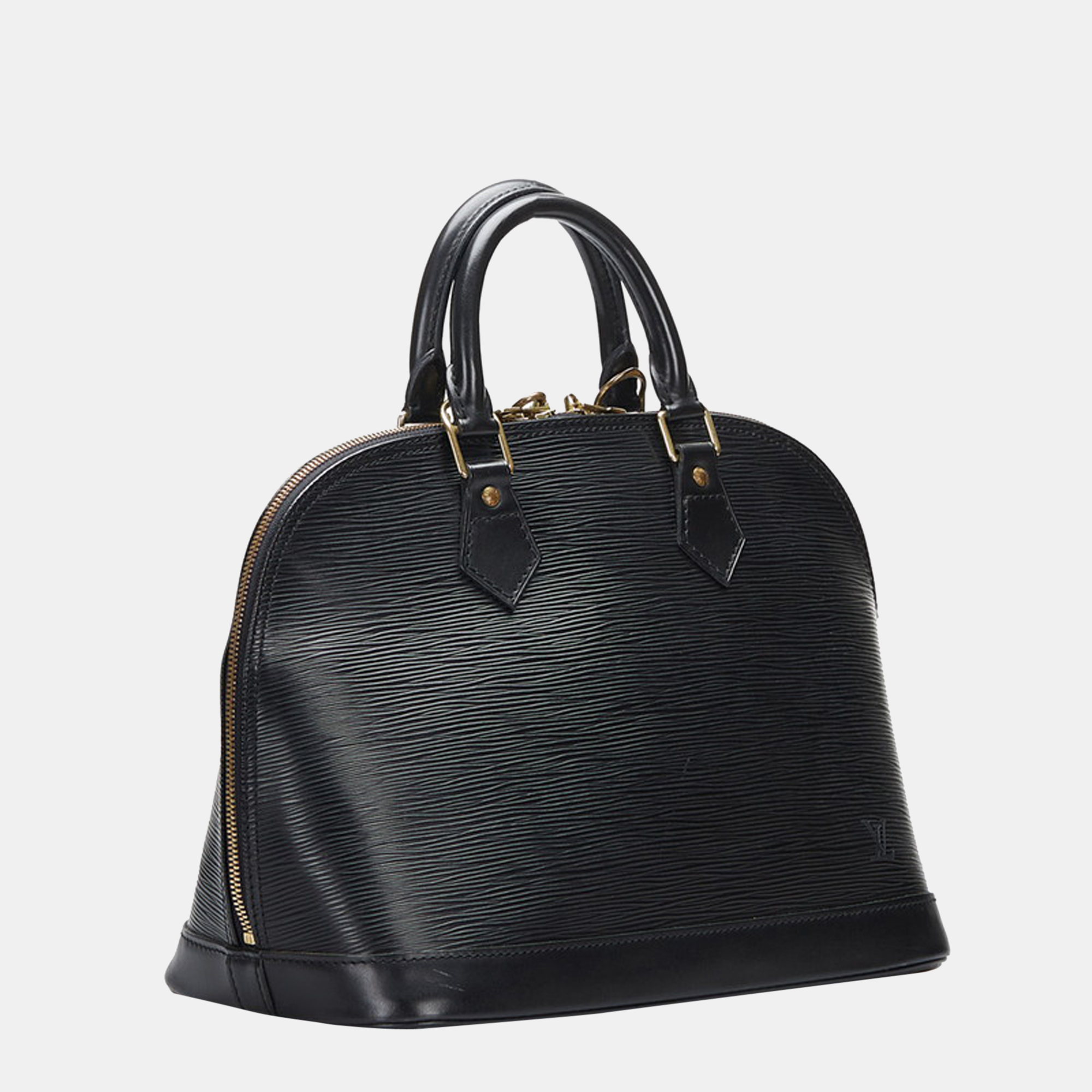 

Louis Vuitton Black Epi Alma PM Handbag