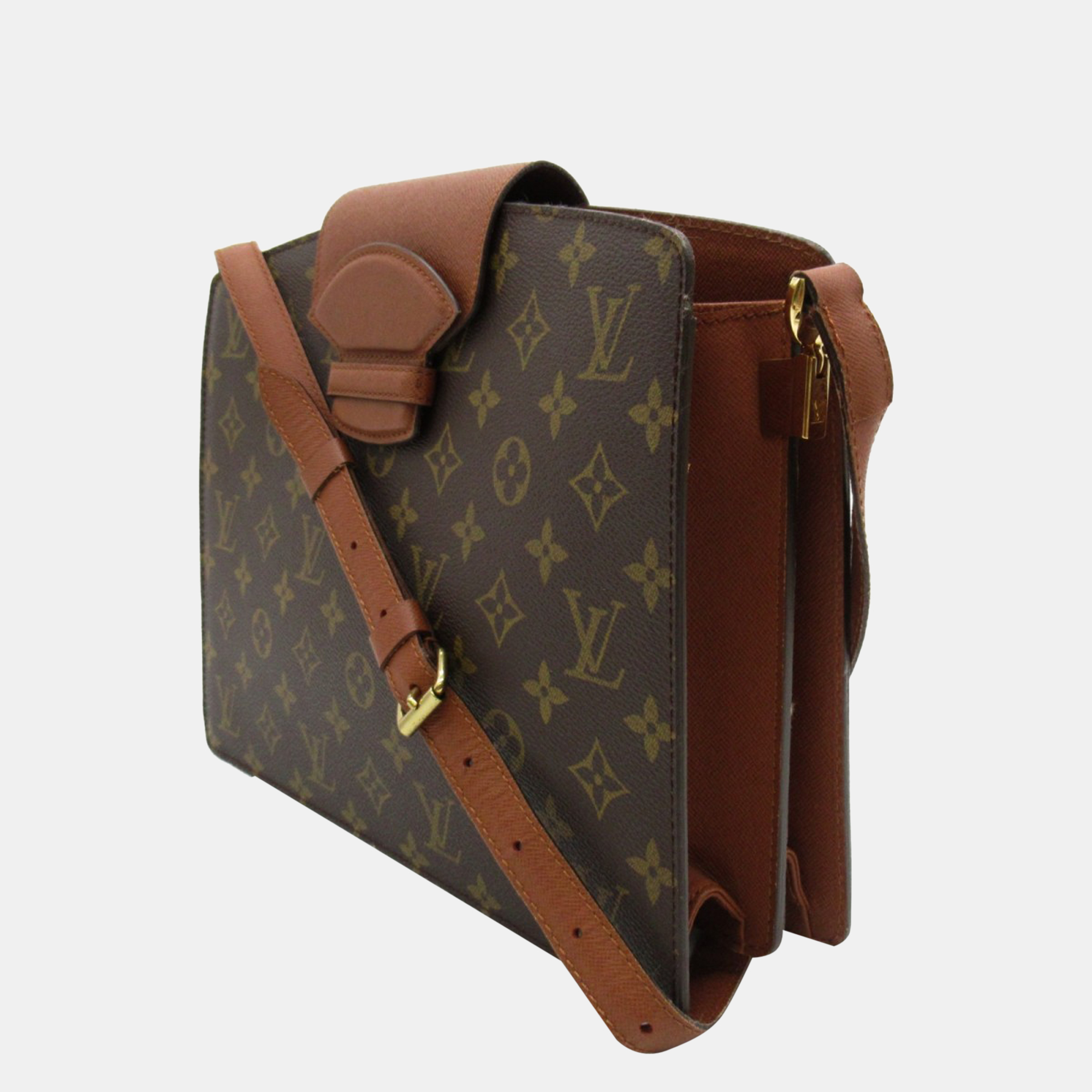 

Louis Vuitton Brown Monogram Canvas Courcelles Crossbody Bag