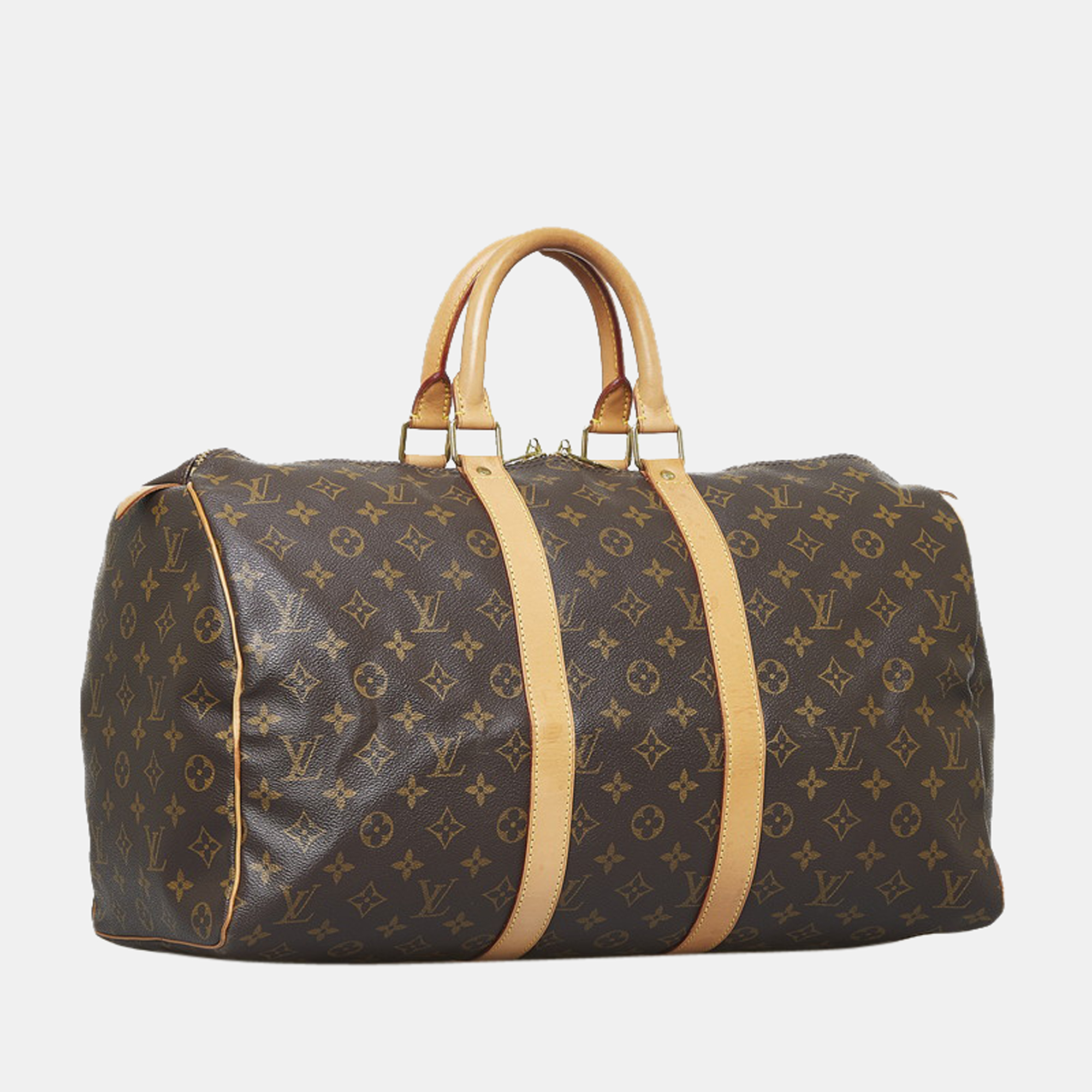 

Louis Vuitton Brown Monogram Canvas Keepall 45 Travel Bag