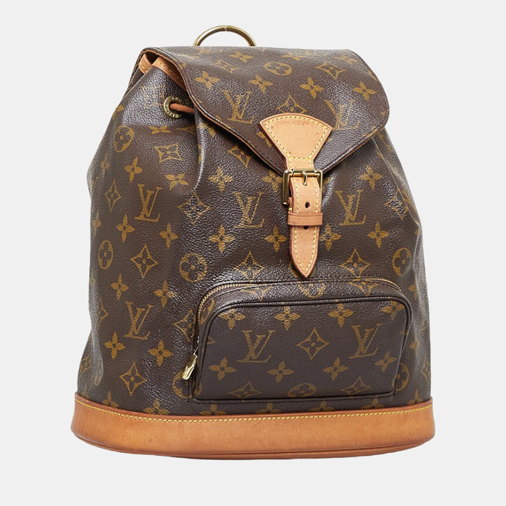 

Louis Vuitton Brown Canvas Monogram Montsouris MM Backpack