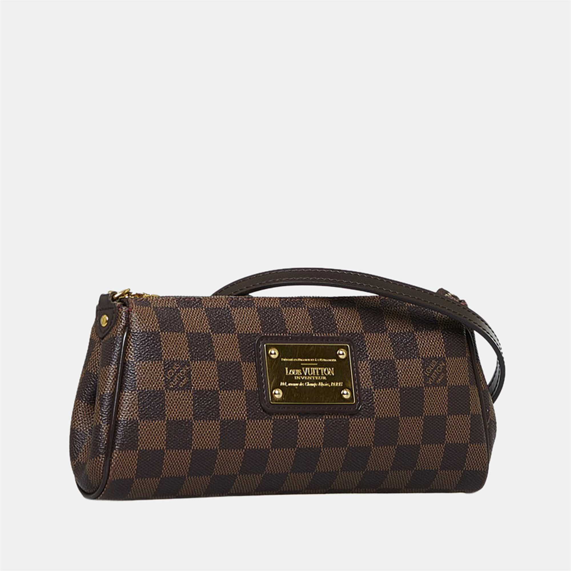 

Louis Vuitton Brown Damier Ebene Canvas Eva Shoulder Bag