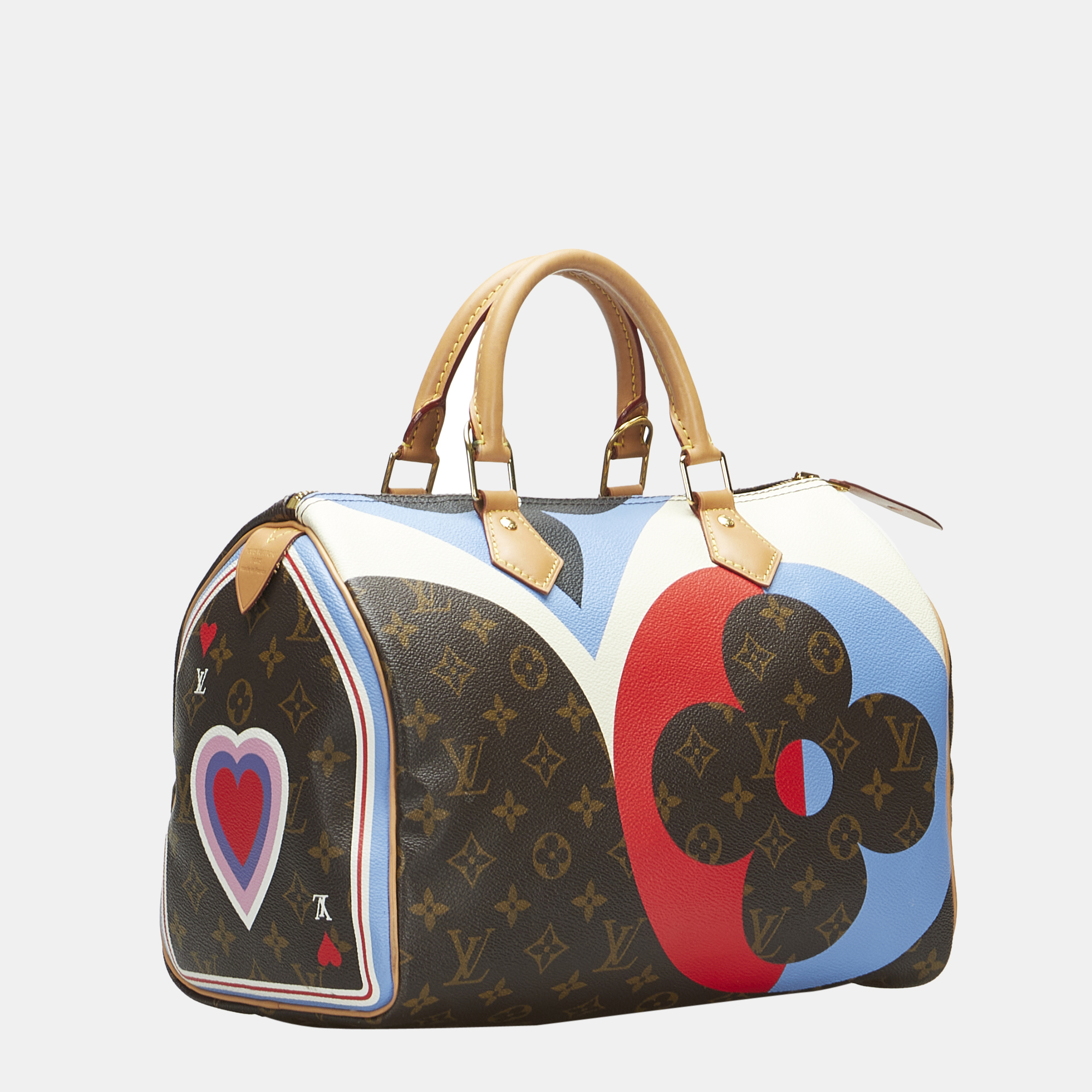 

Louis Vuitton Brown Monogram Game On Speedy Bandouliere 30