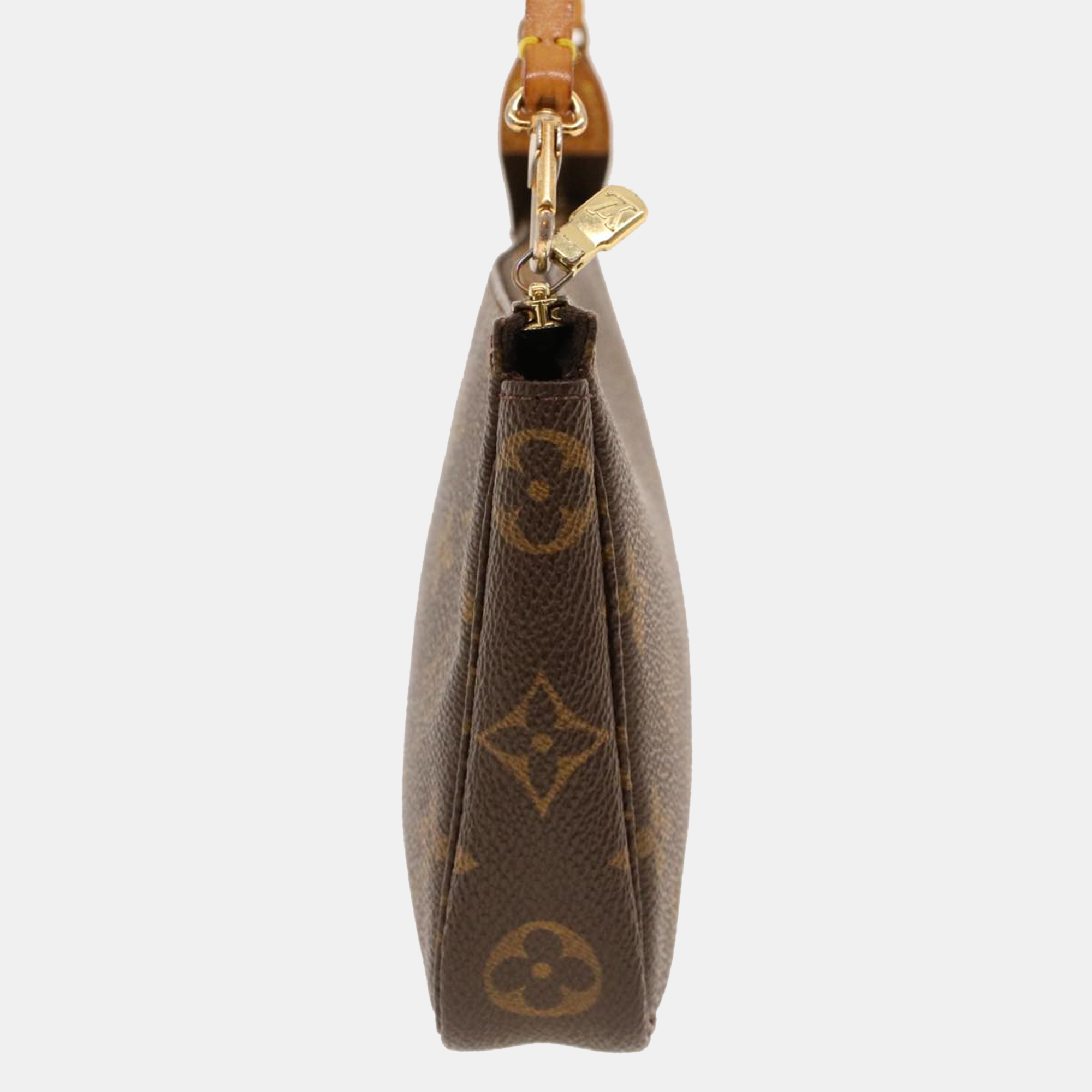 

Louis Vuitton Brown Canvas Monogram Pochette Accessoires Clutch Bag
