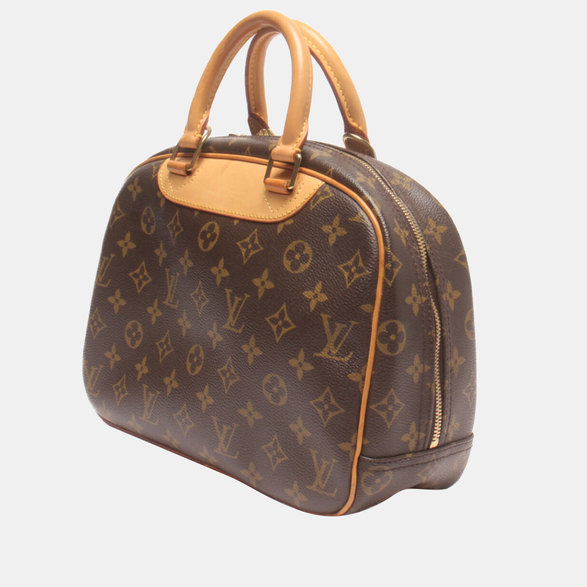 

Louis Vuitton Brown Canvas Monogram Trouville Bag