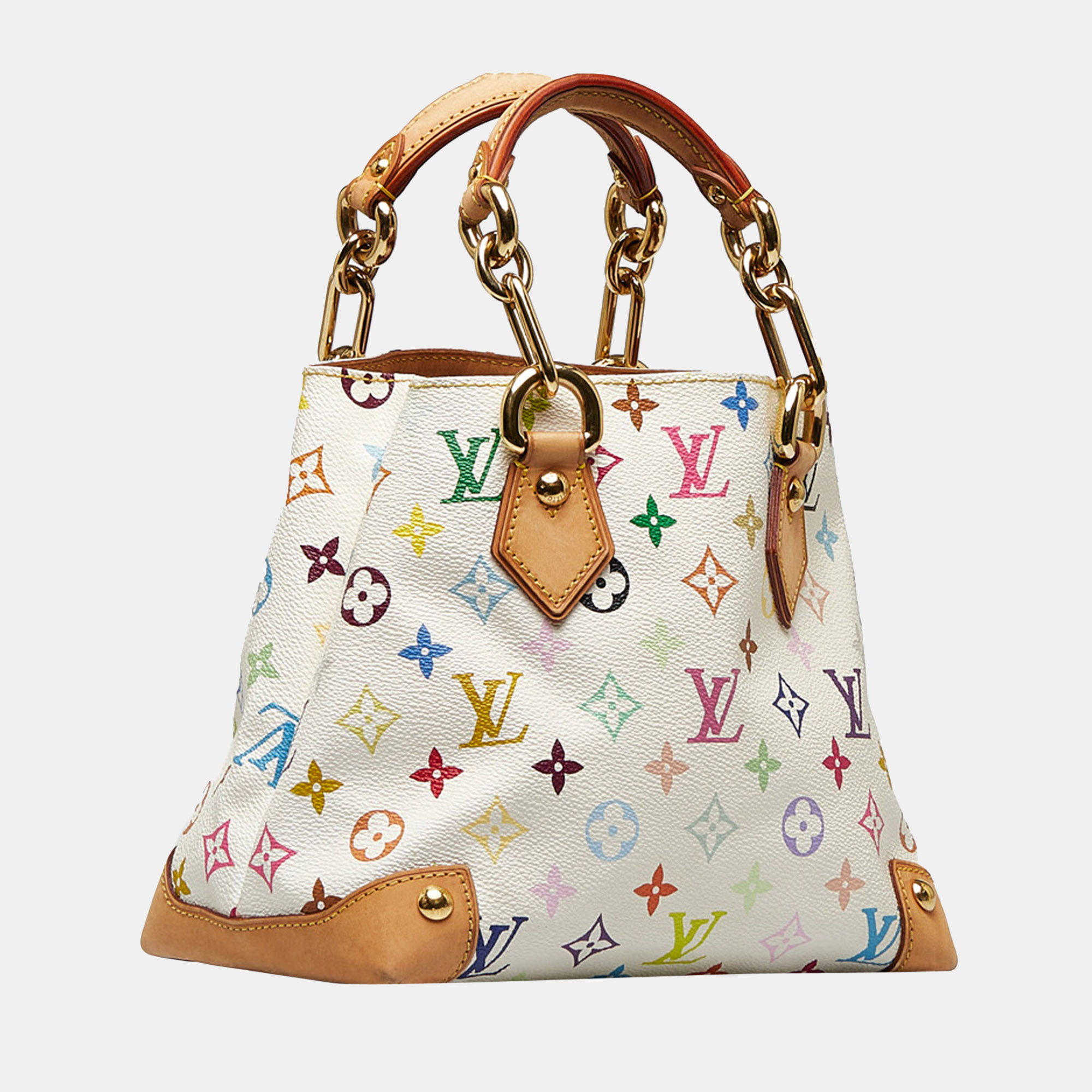 

Louis Vuitton Multicolor/White Monogram Multicolore Audra