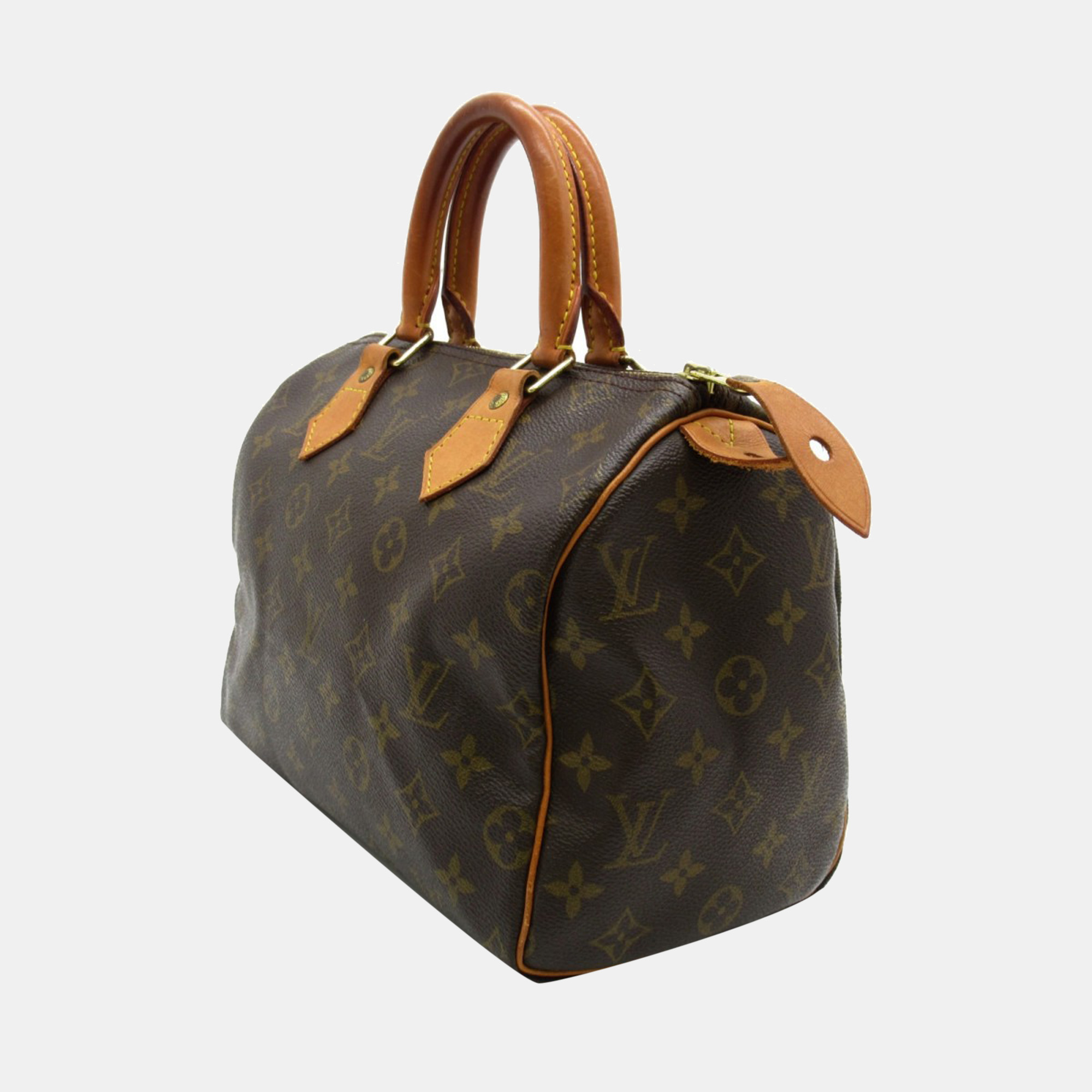 

Louis Vuitton Brown Canvas Monogram Speedy 25 Handbag