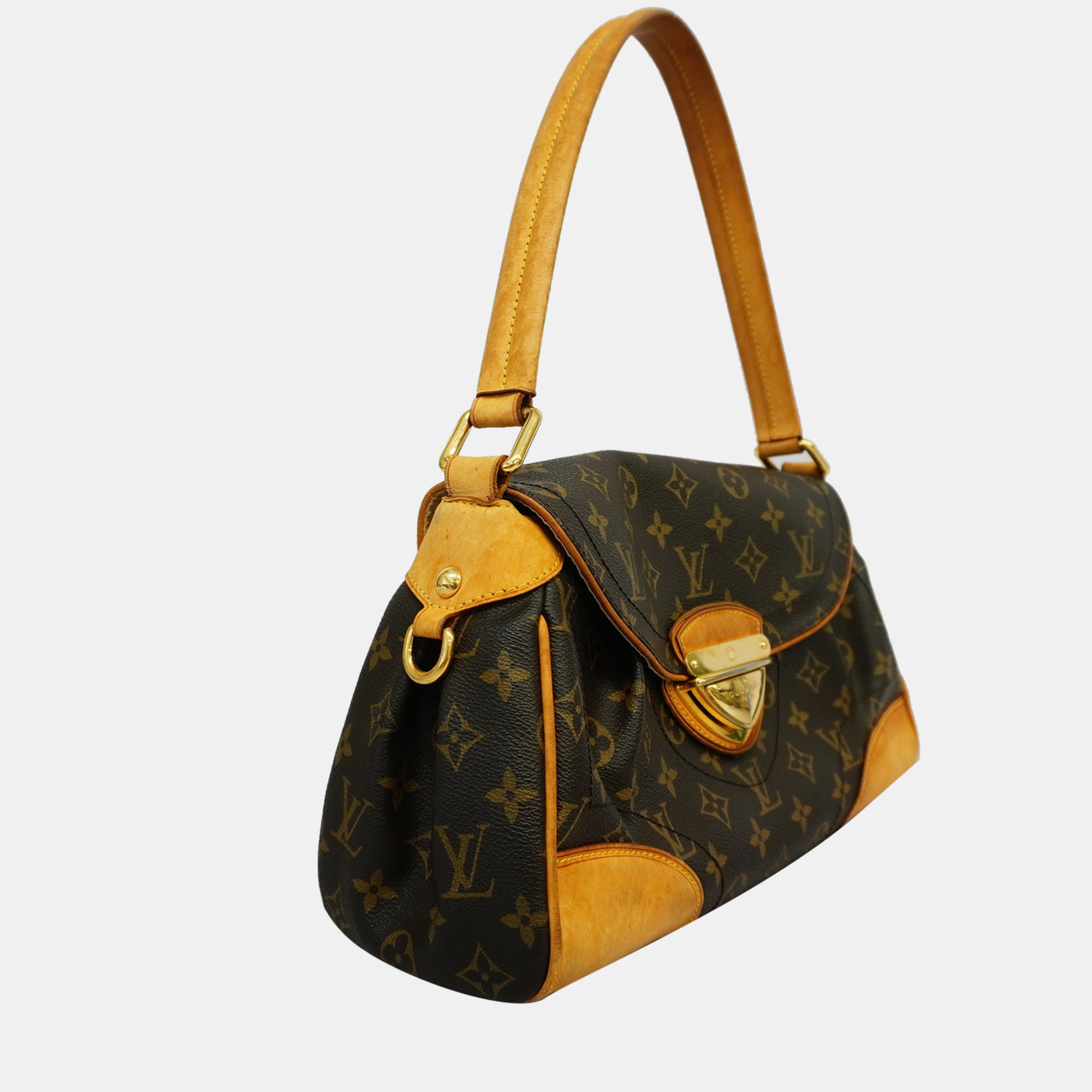 

Louis Vuitton Brown Canvas Monogram Beverly MM Shoulder Bag