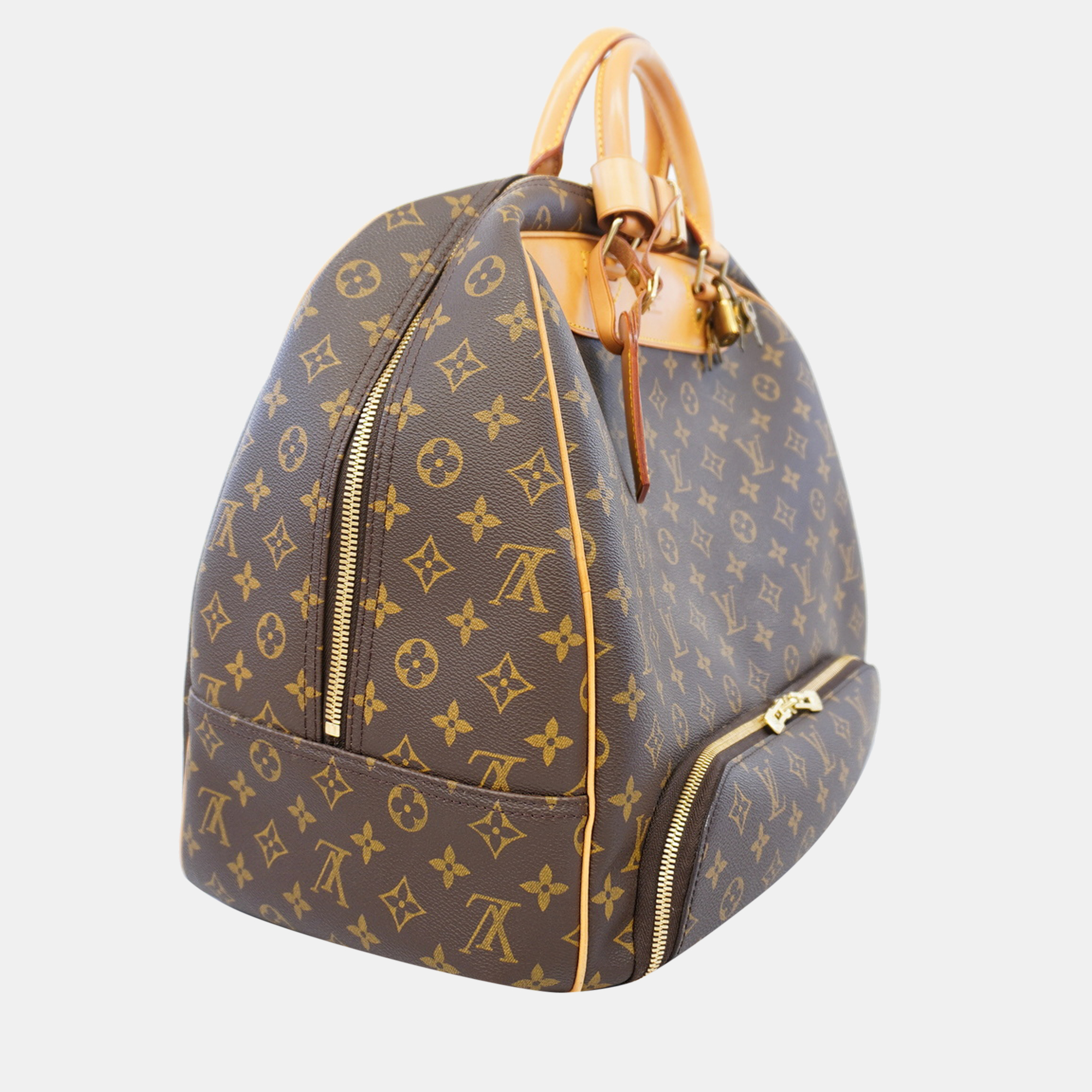 

Louis Vuitton Brown Canvas Monogram Evasion Travel Bag