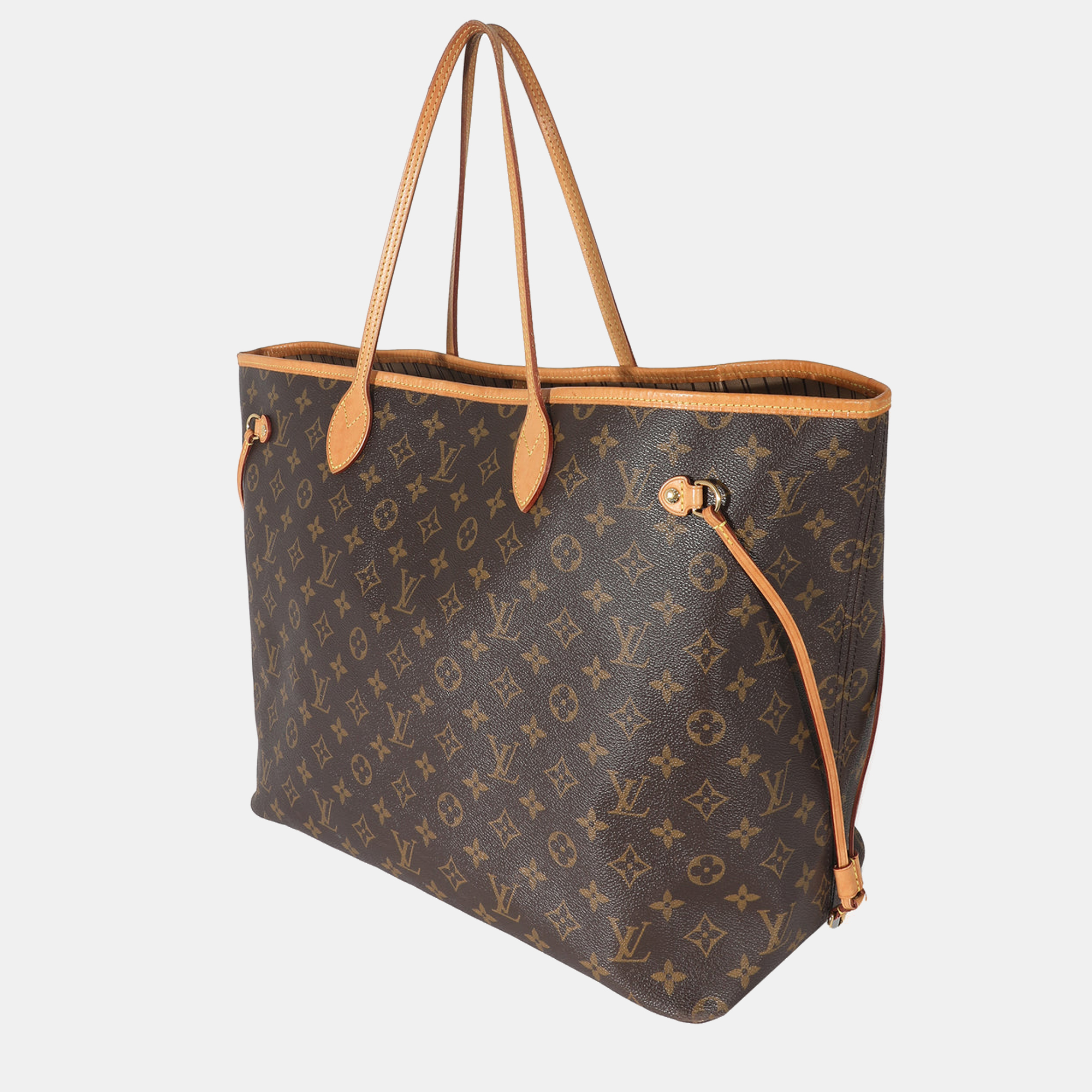 

Louis Vuitton Brown Canvas Monogram Neverfull GM Tote Bag