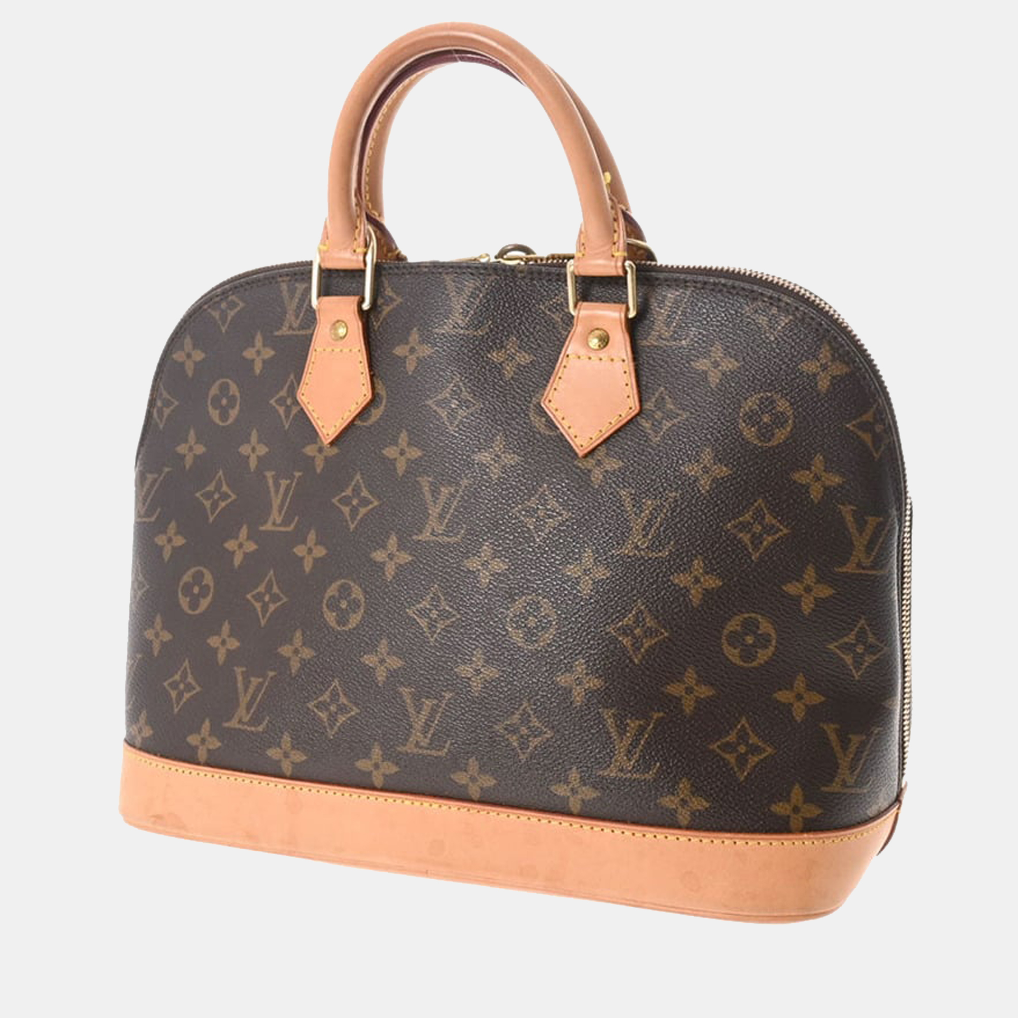 

Louis Vuitton Brown Monogram Canvas Alma PM Satchel