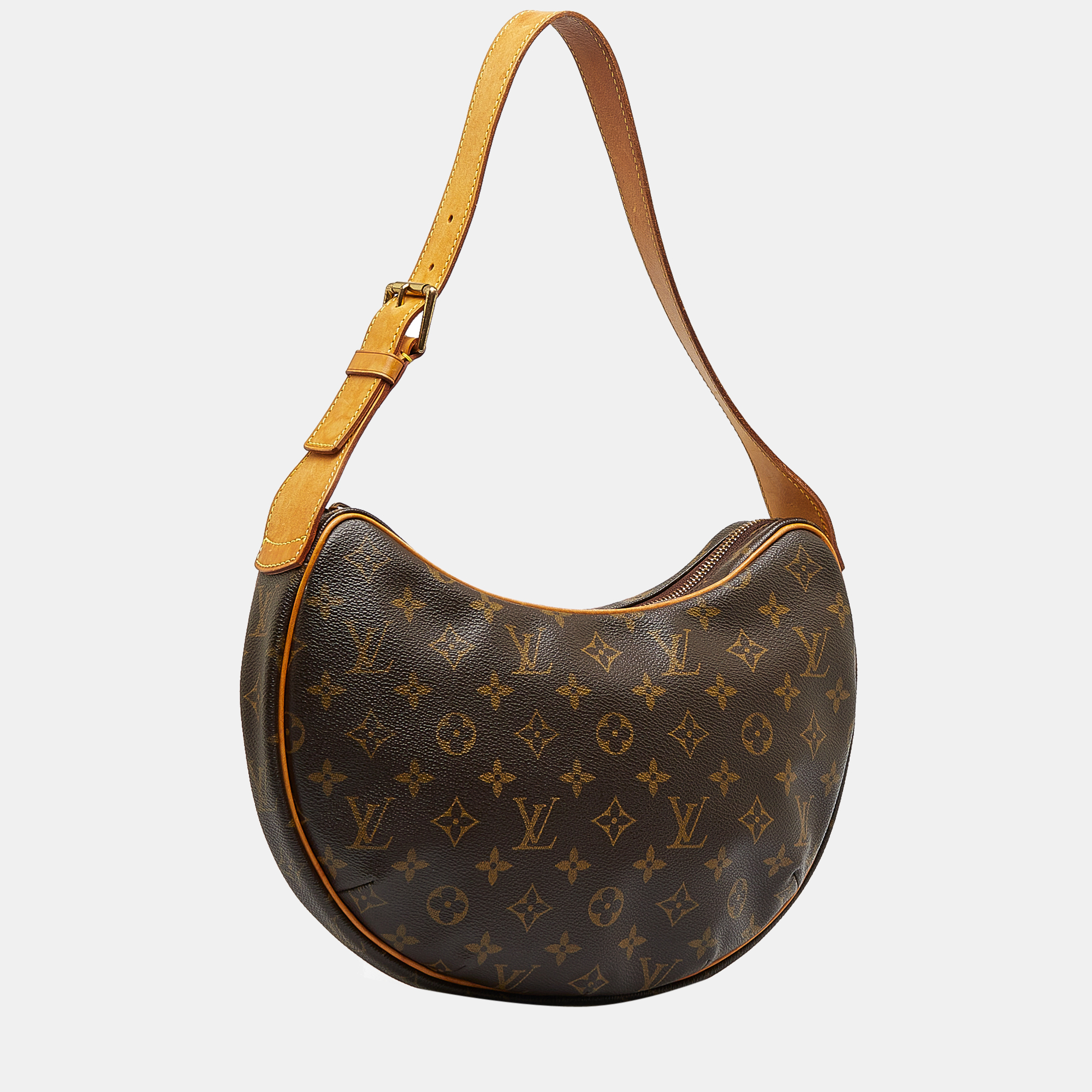 

Louis Vuitton Brown Monogram Croissant MM