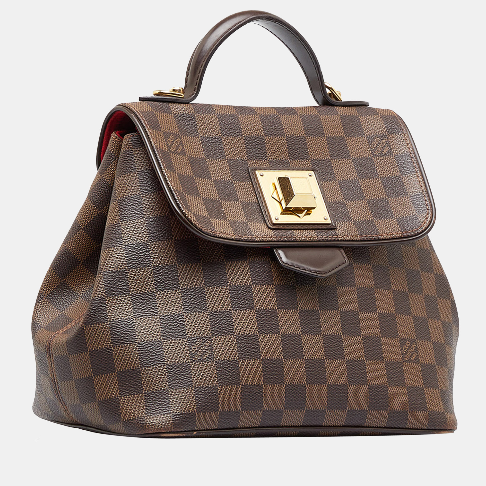 

Louis Vuitton Brown Damier Ebene Bergamo PM