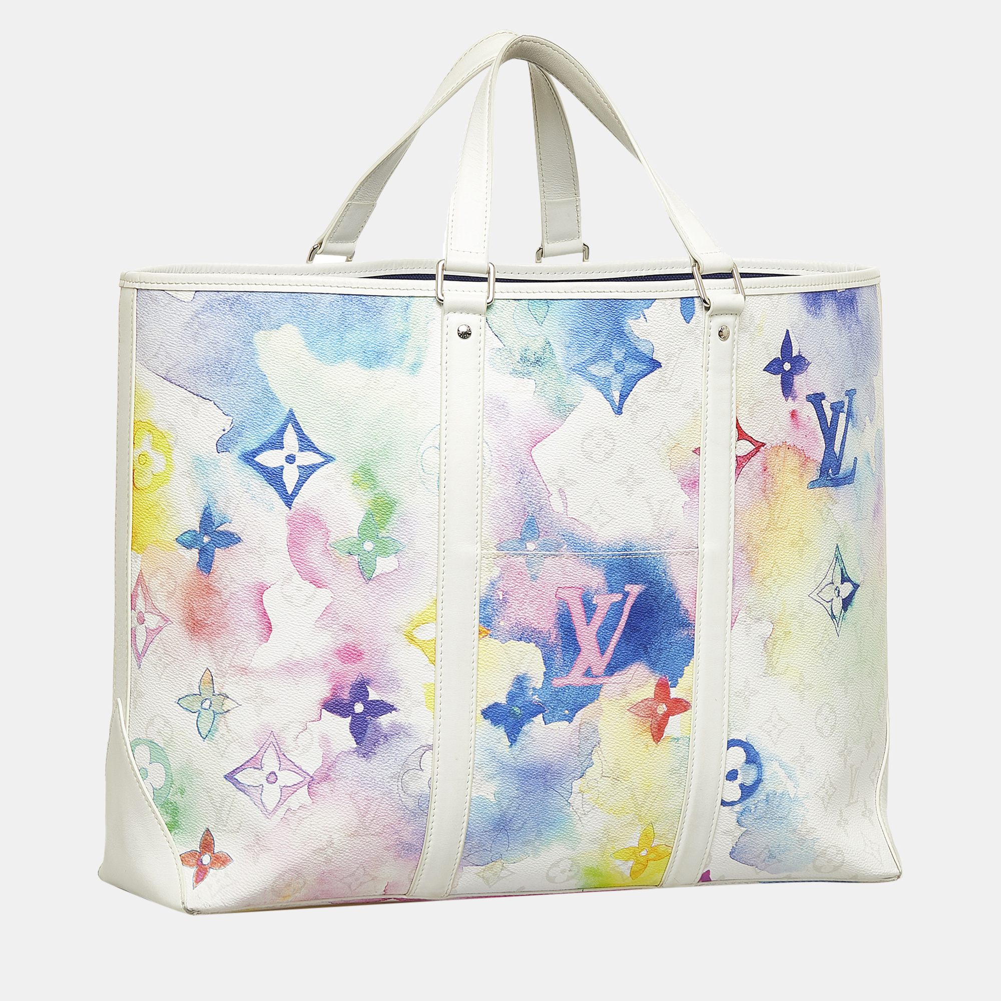 

Louis Vuitton White Monogram Watercolor New Tote GM