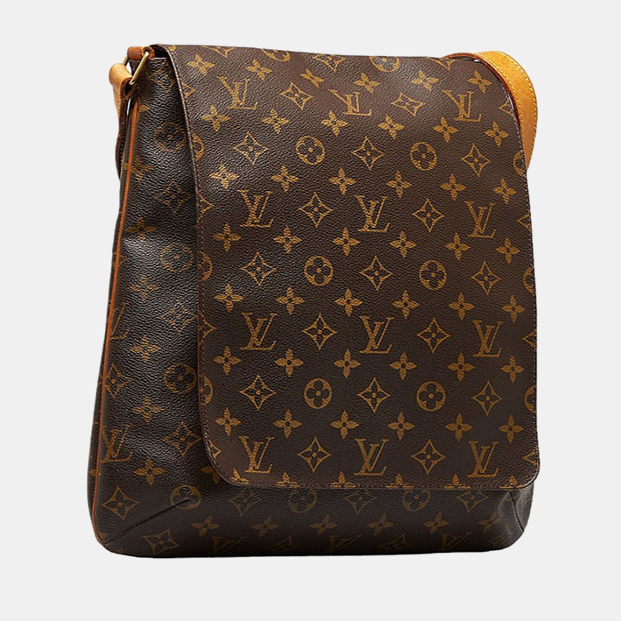 

Louis Vuitton Brown Canvas Monogram Musette Salsa Short Strap Shoulder Bag