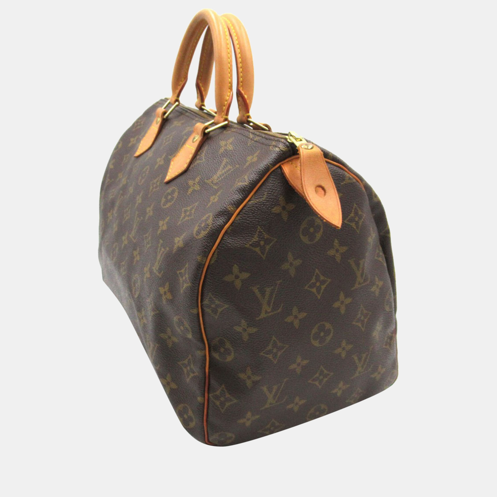 

Louis Vuitton Brown Canvas Monogram Speedy 35 Handbag