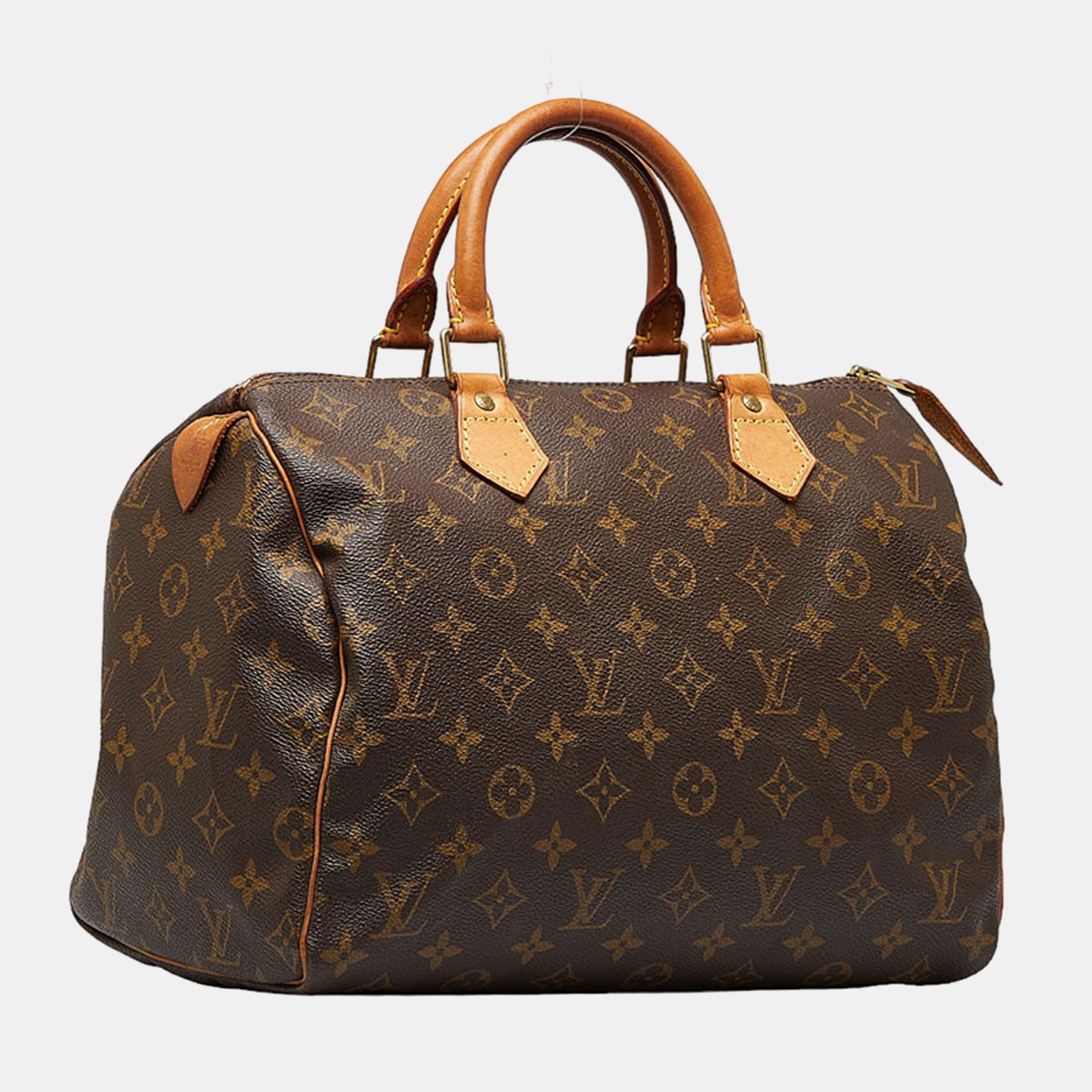 

Louis Vuitton Brown Canvas Monogram Speedy 30 Handbag