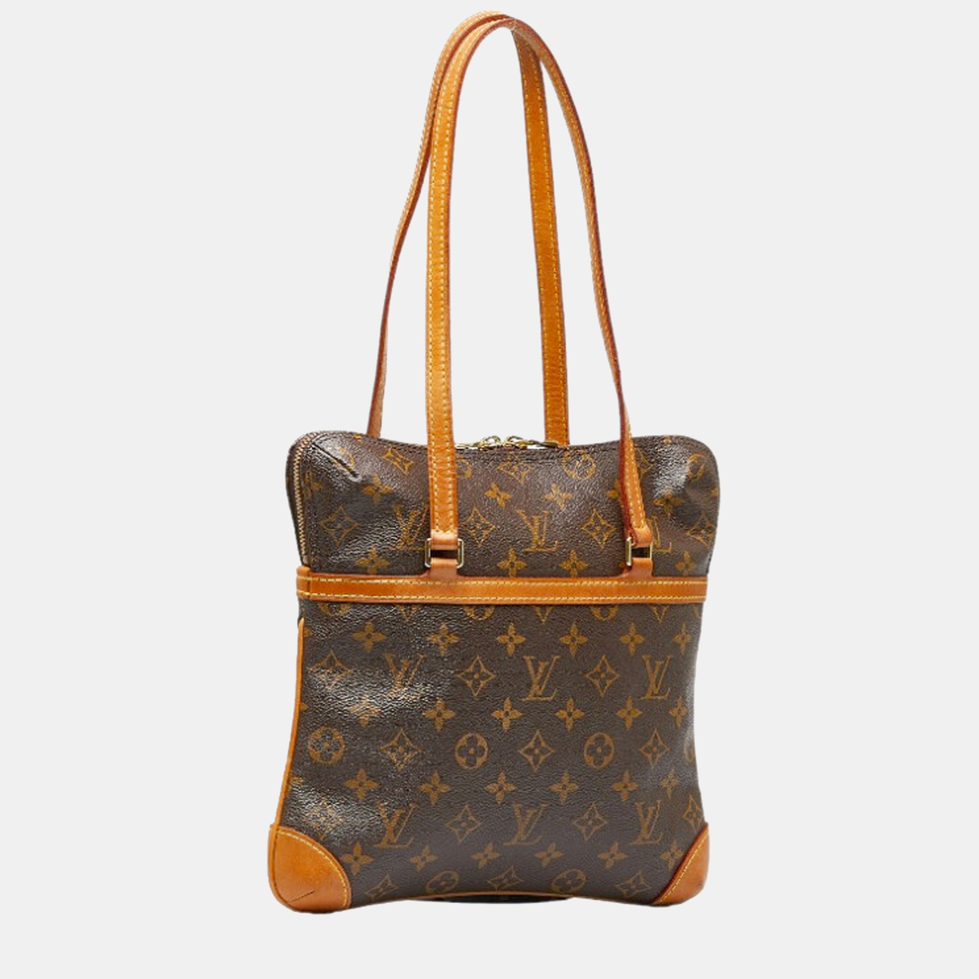 

Louis Vuitton Brown Canvas Monogram Sac Coussin GM Shoulder Bag