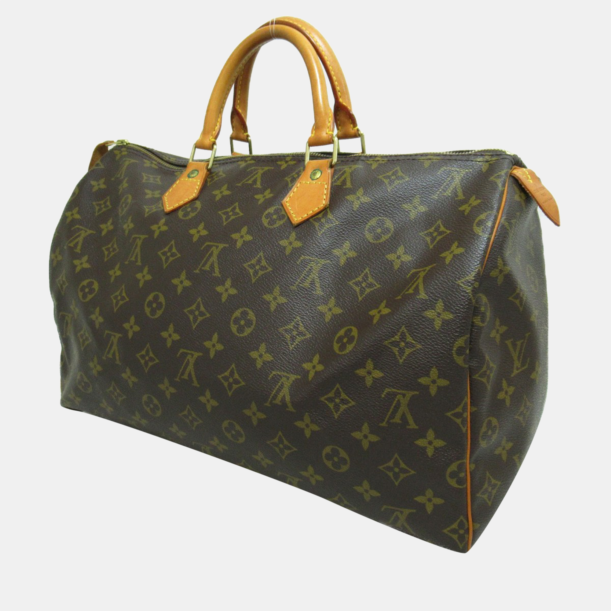 

Louis Vuitton Brown Canvas Monogram Speedy 40 Handbag