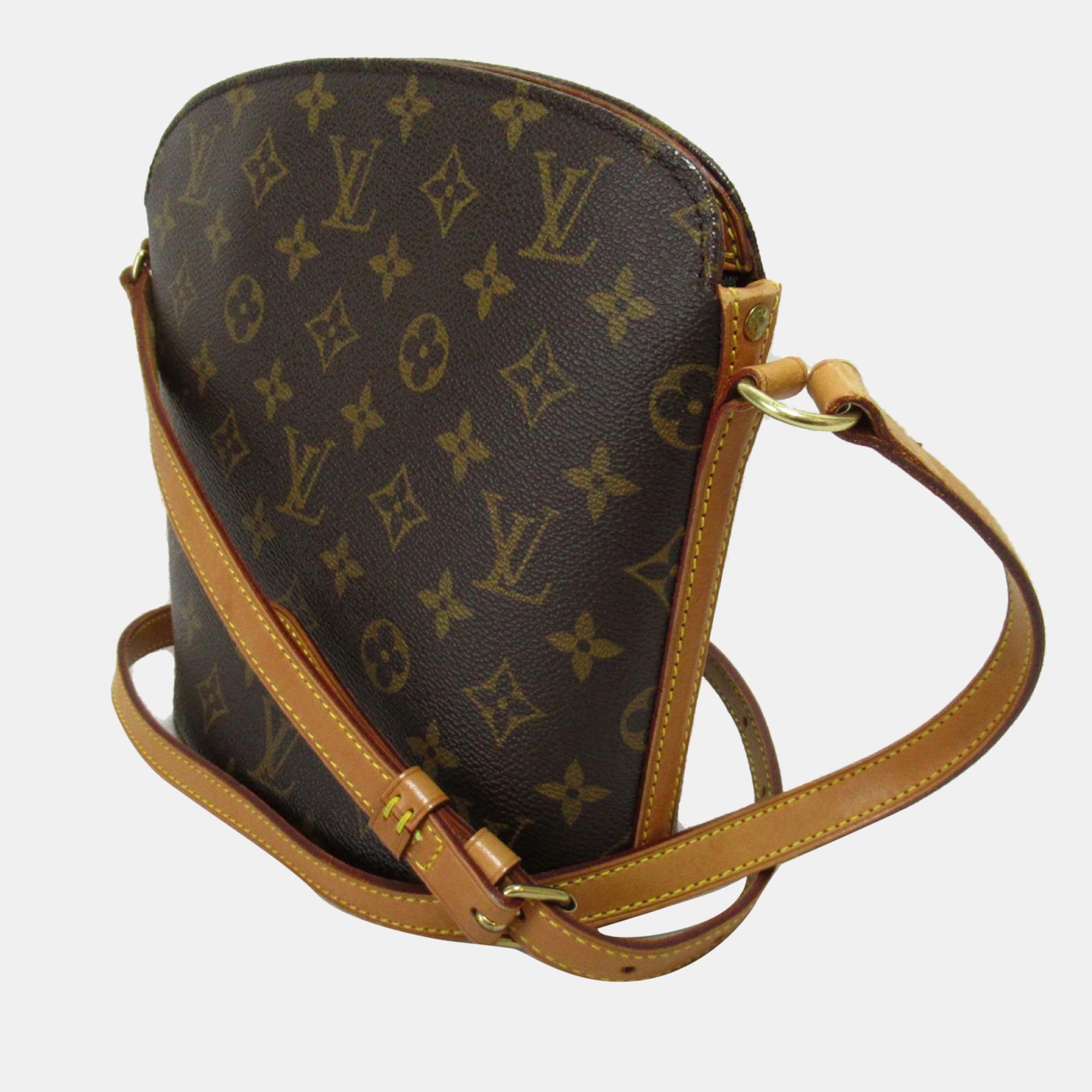 

Louis Vuitton Brown Canvas Monogram Drouot Shoulder Bag