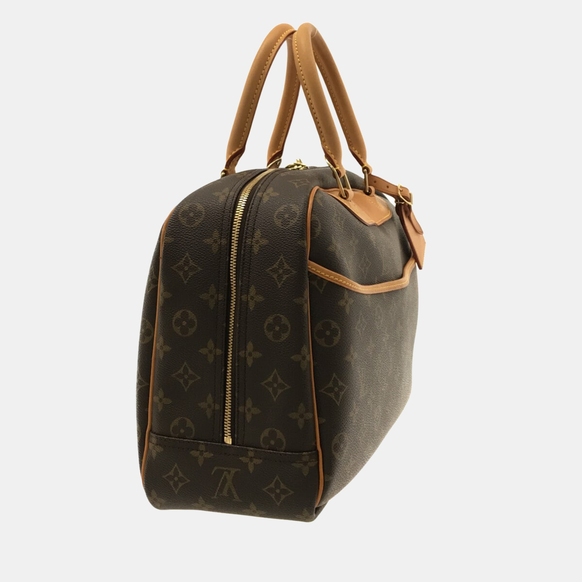 

Louis Vuitton Brown Monogram Canvas Deauville Satchel