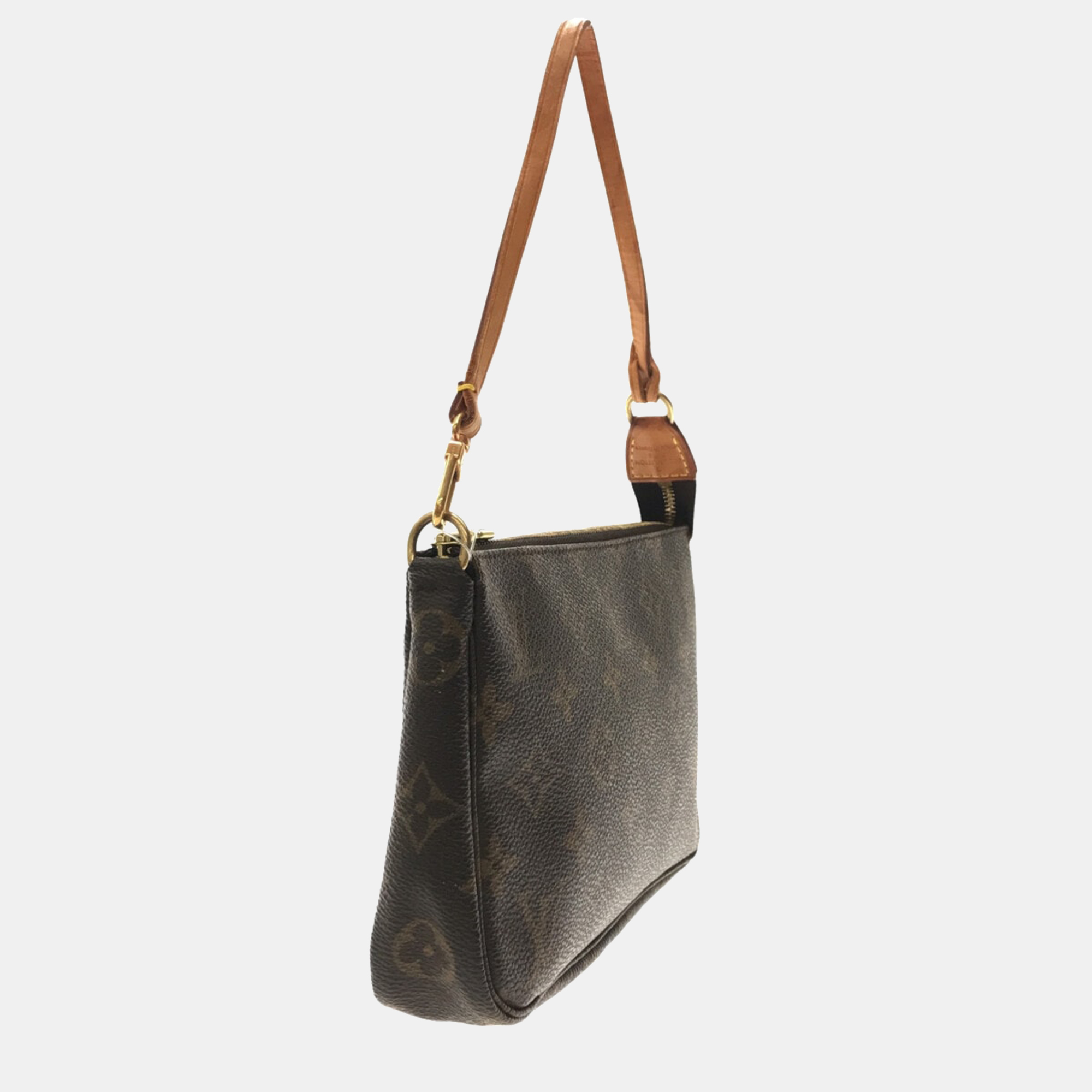 

Louis Vuitton Brown Monogram Canvas Pochette Accessoires Shoulder Bag